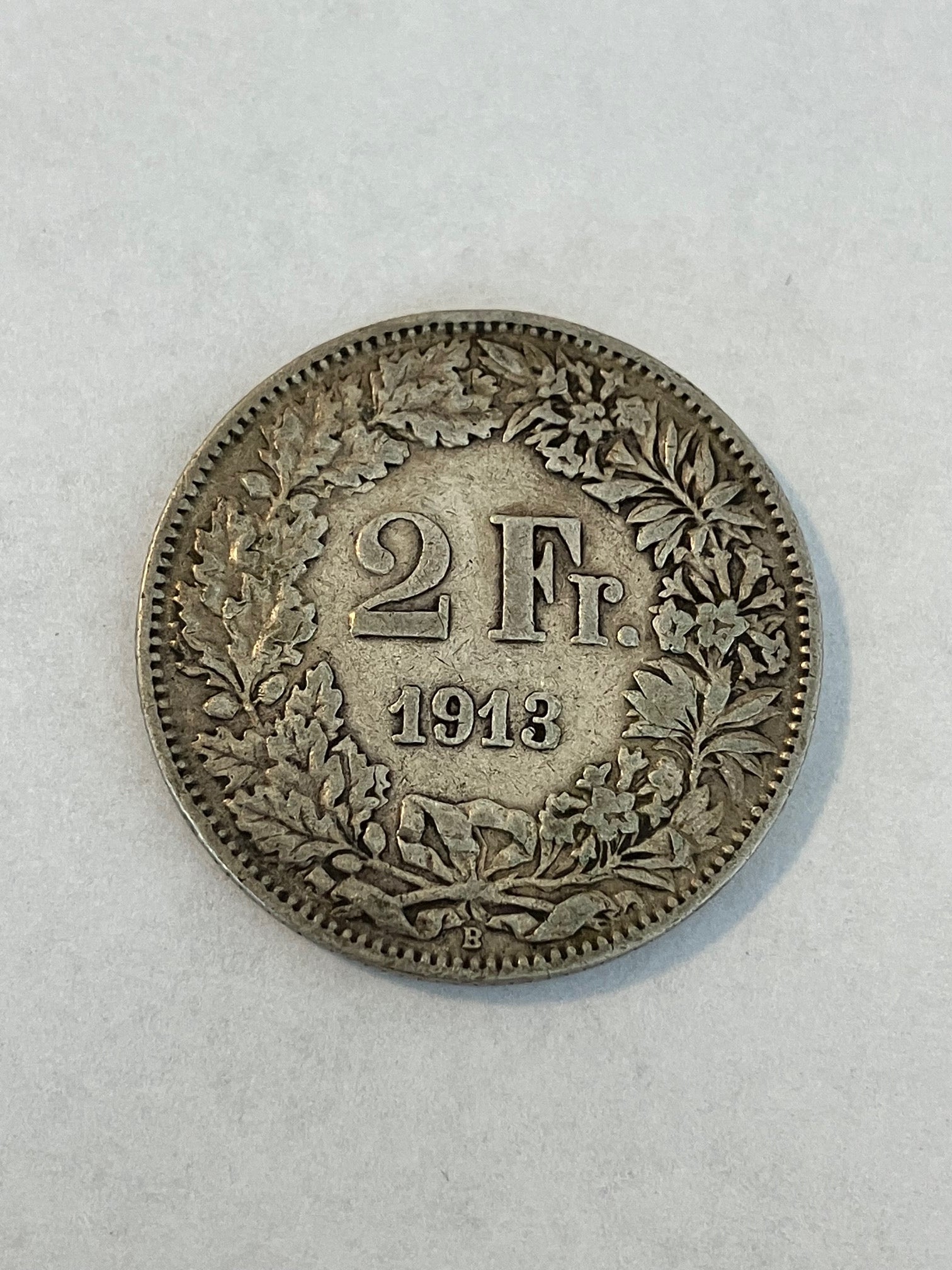 2 Francs Switzerland 1913