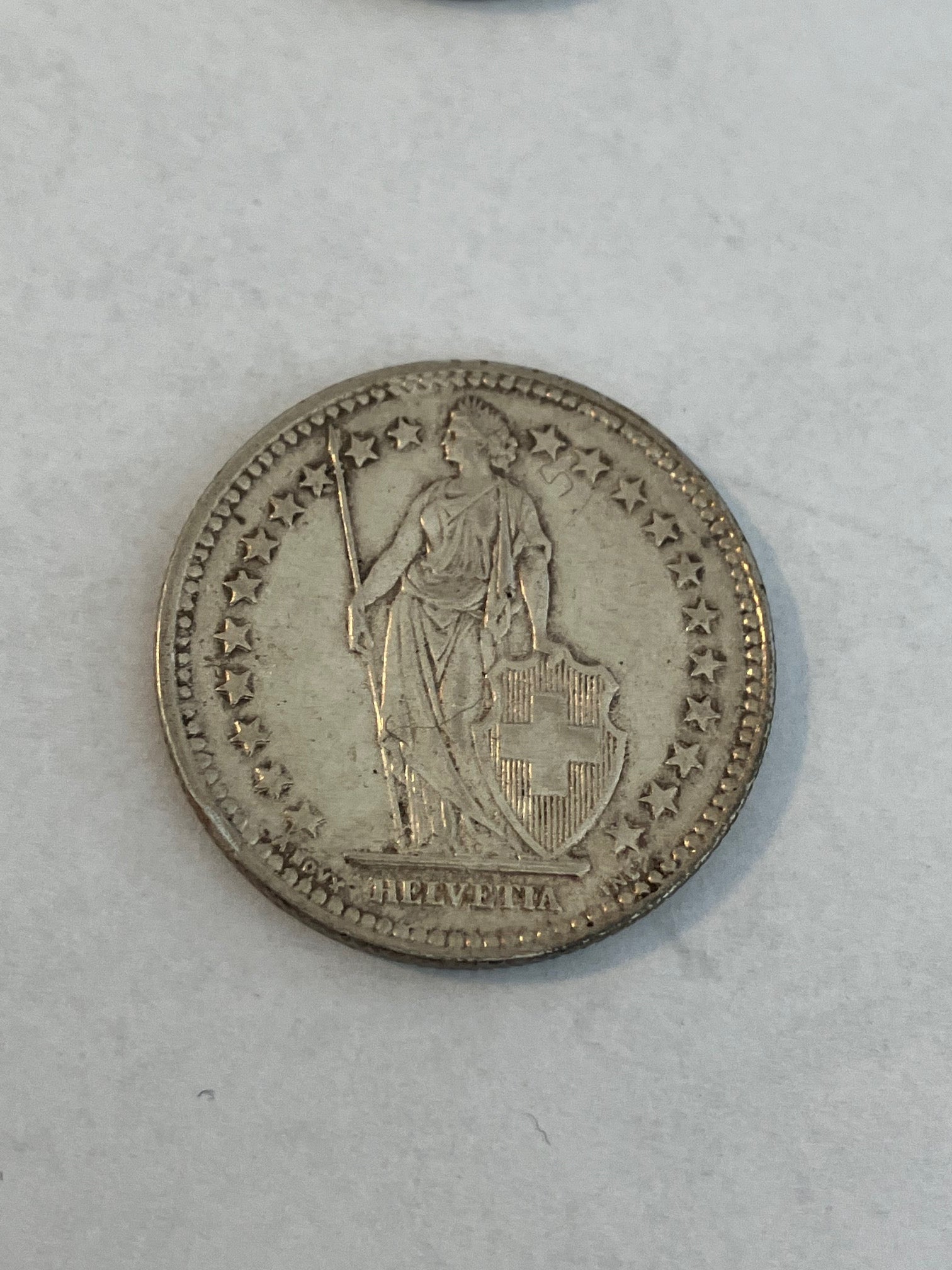 2 Francs Switzerland 1921