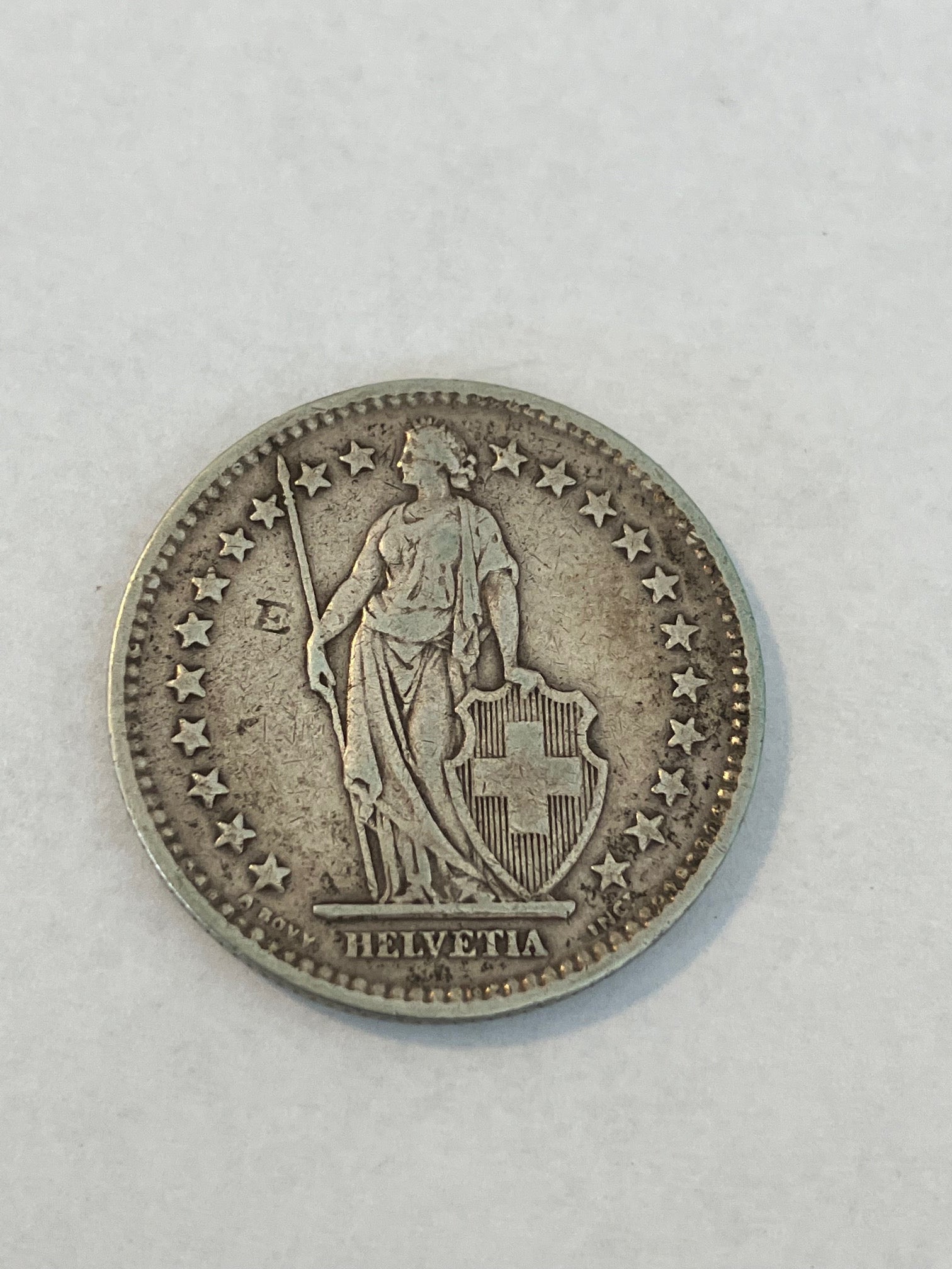 2 Francs Switzerland 1922