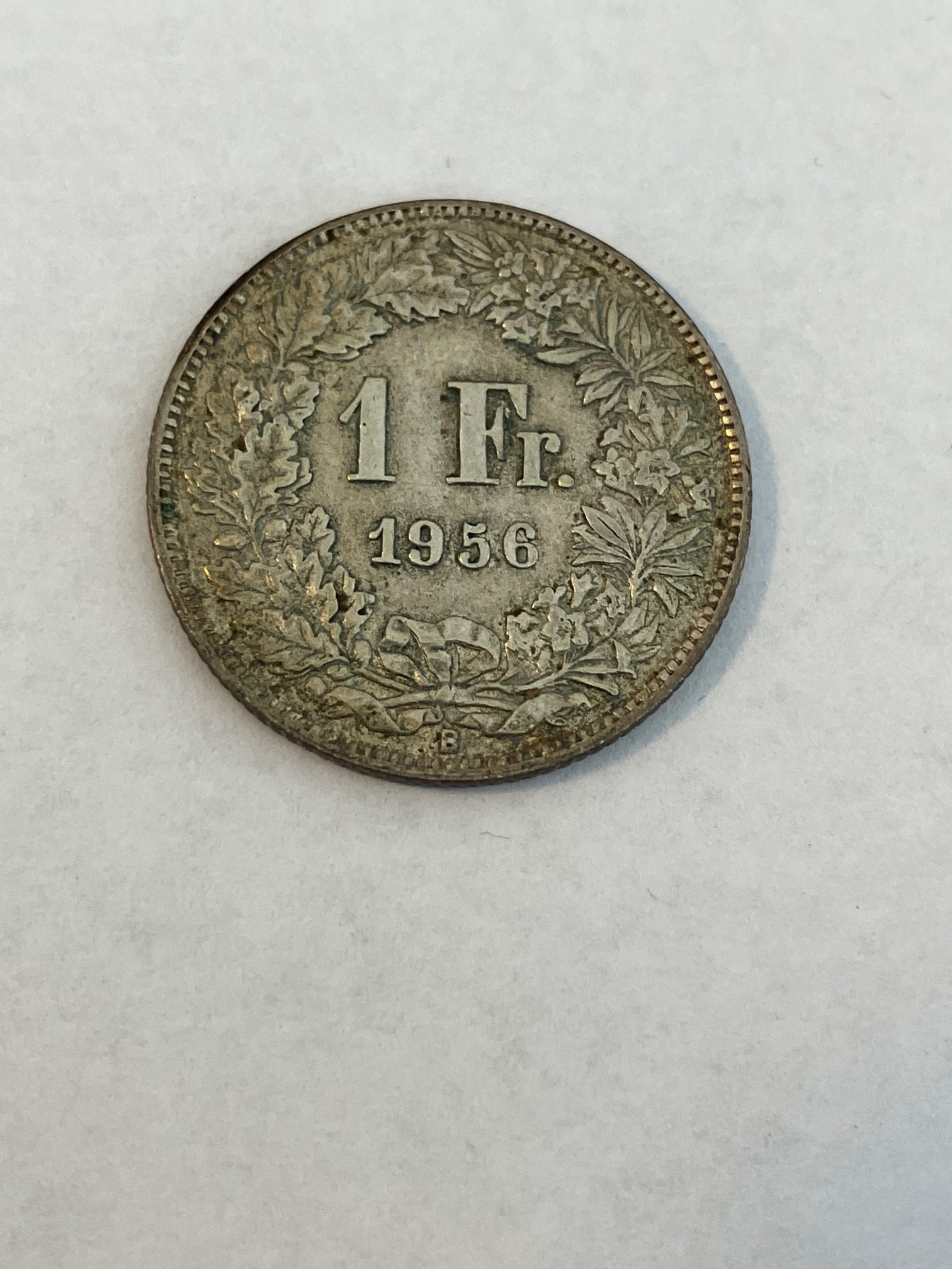 1 Franc Switzerland 1956
