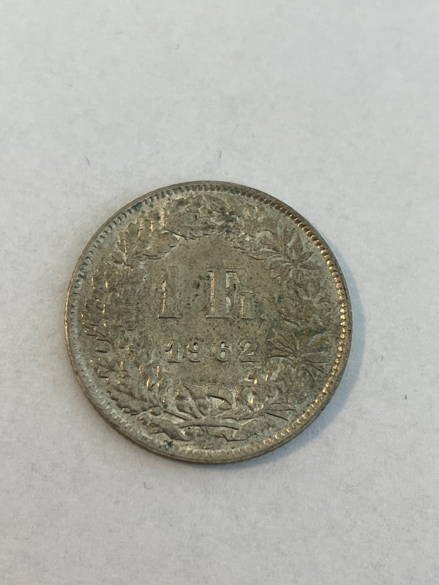 1 Franc Switzerland 1962