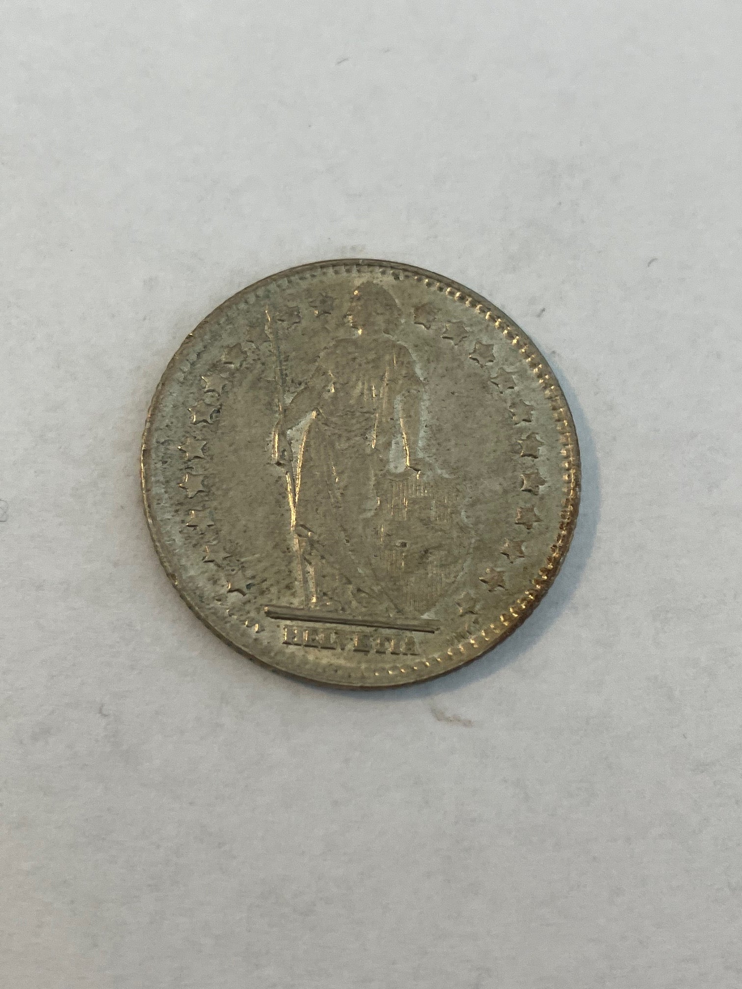 1 Franc Switzerland 1962