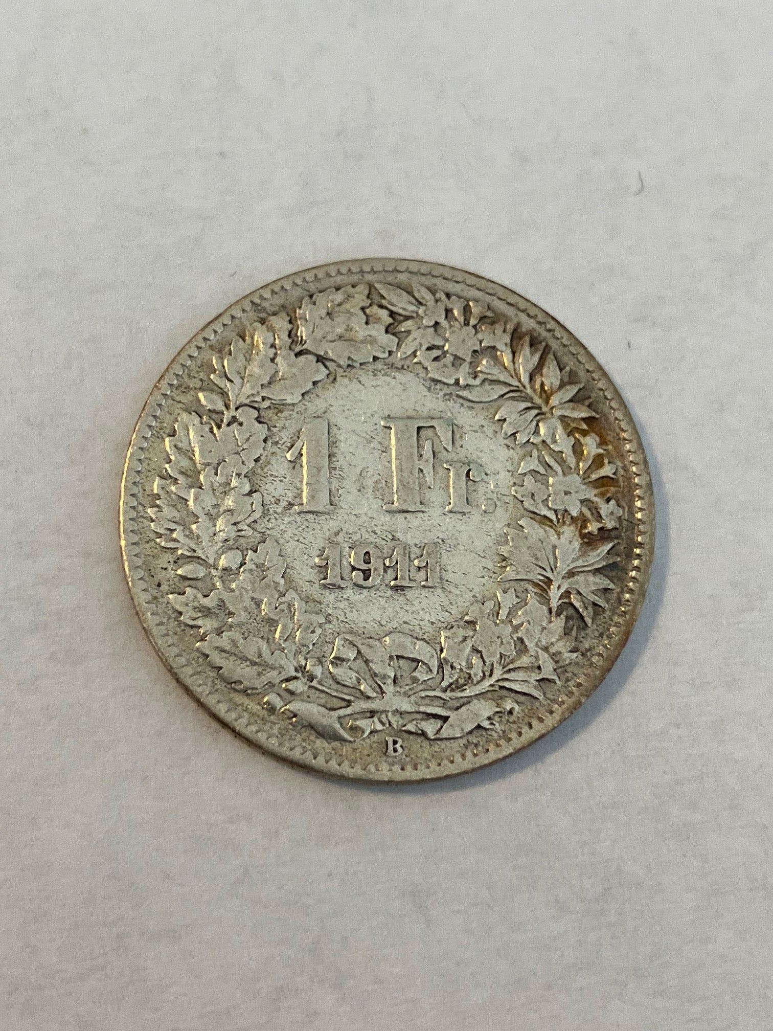 1 Franc Switzerland 1911