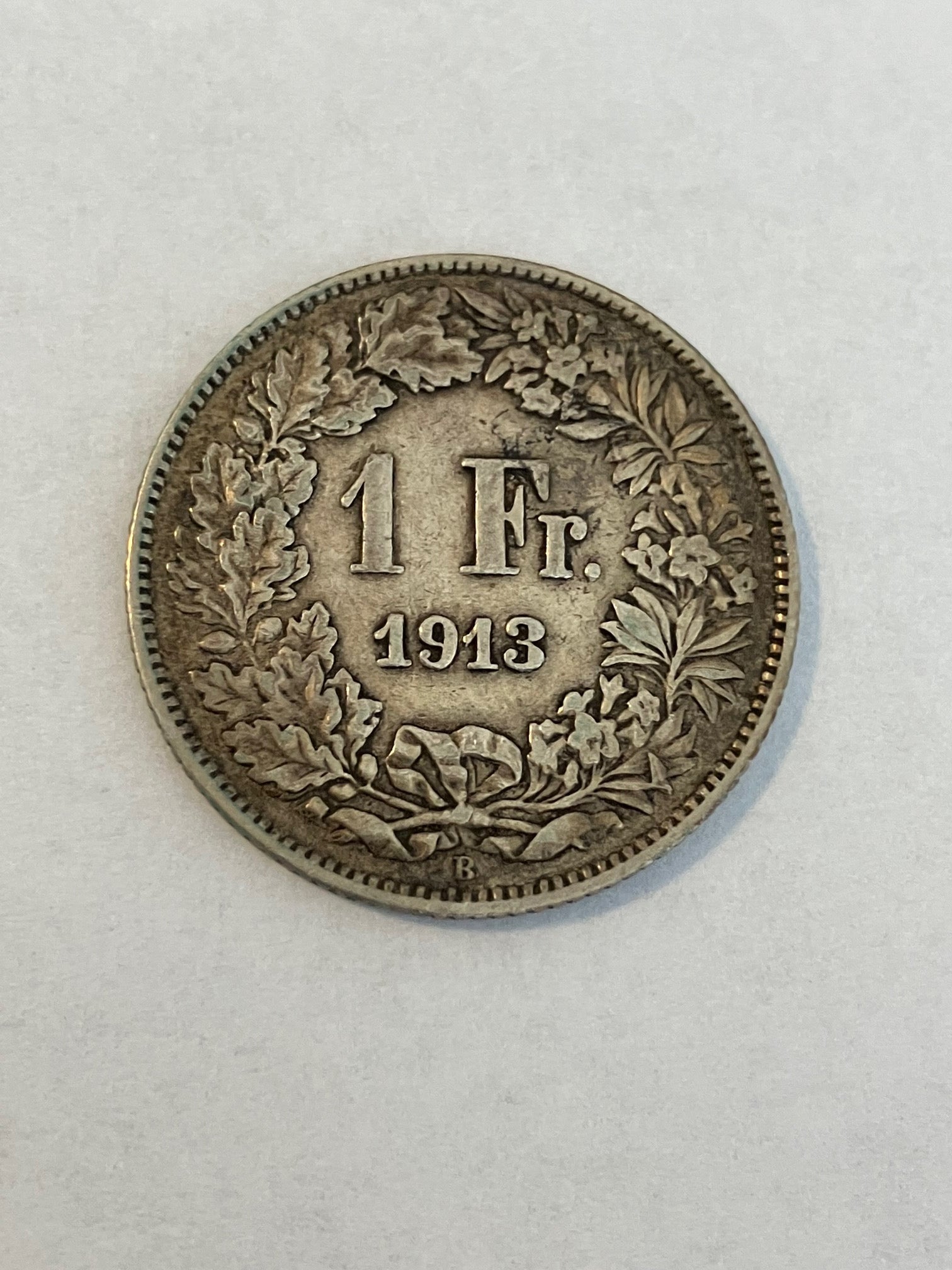 1 Franc Switzerland 1913