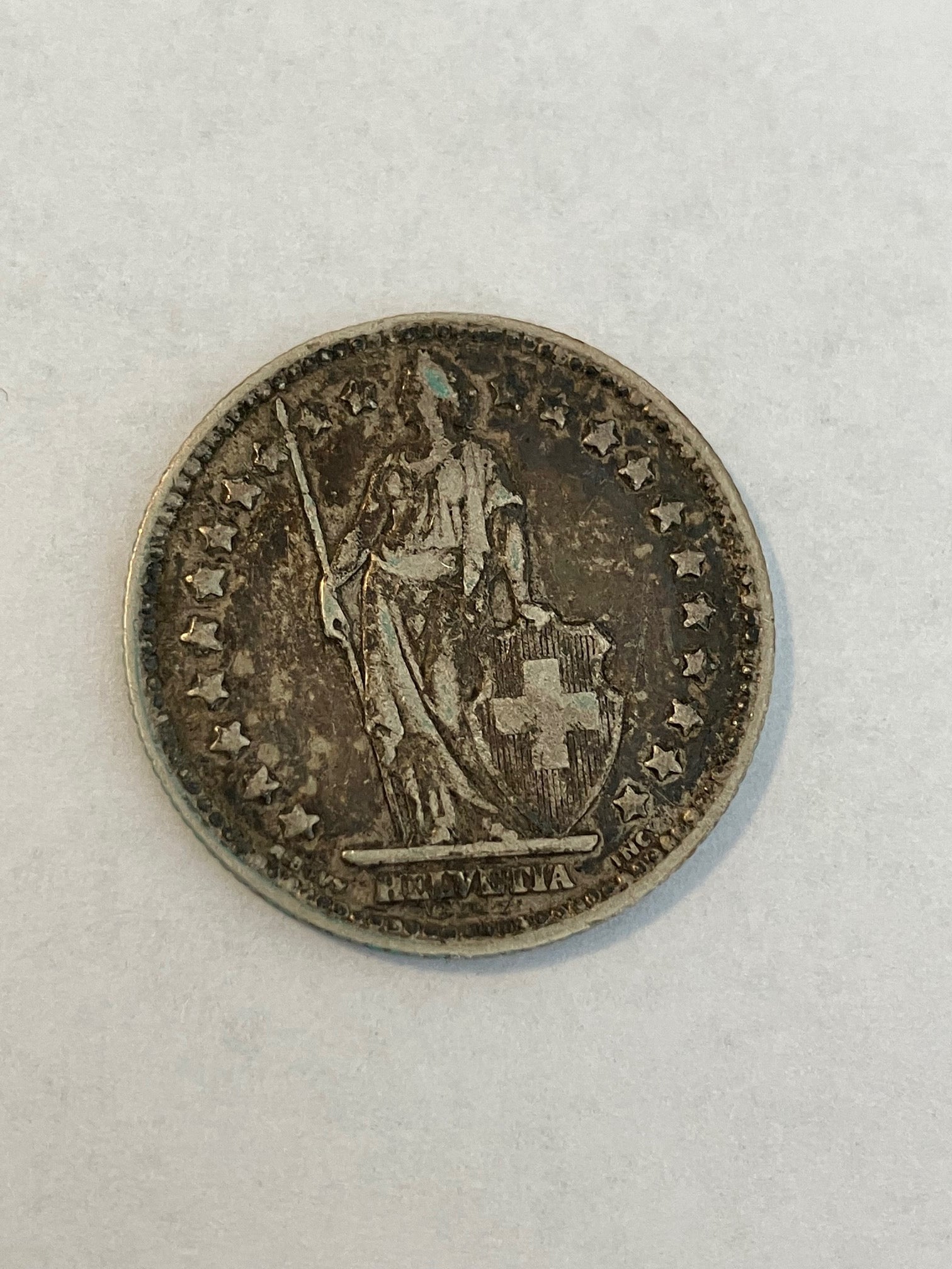 1 Franc Switzerland 1913