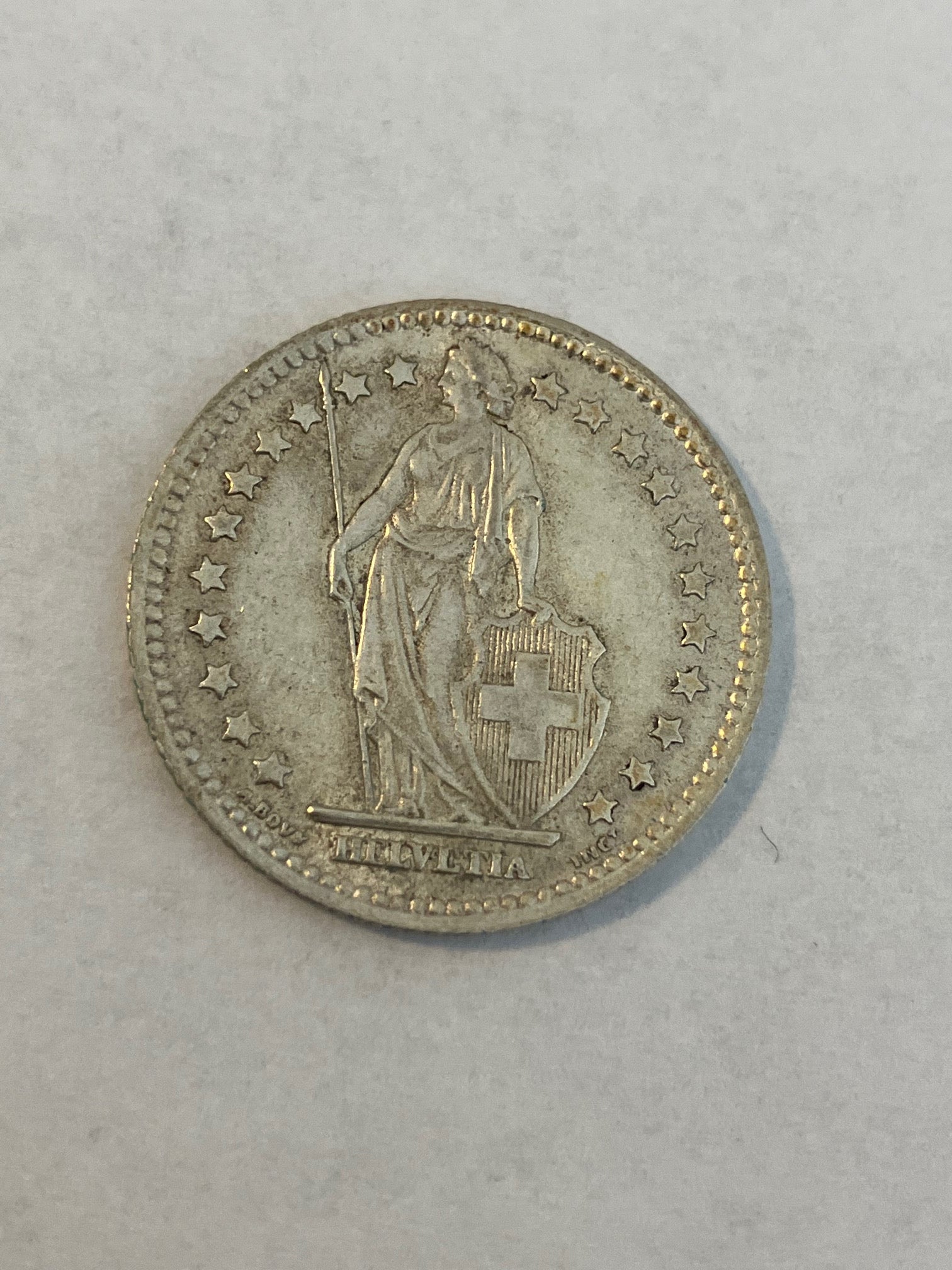 1 Franc Switzerland 1931