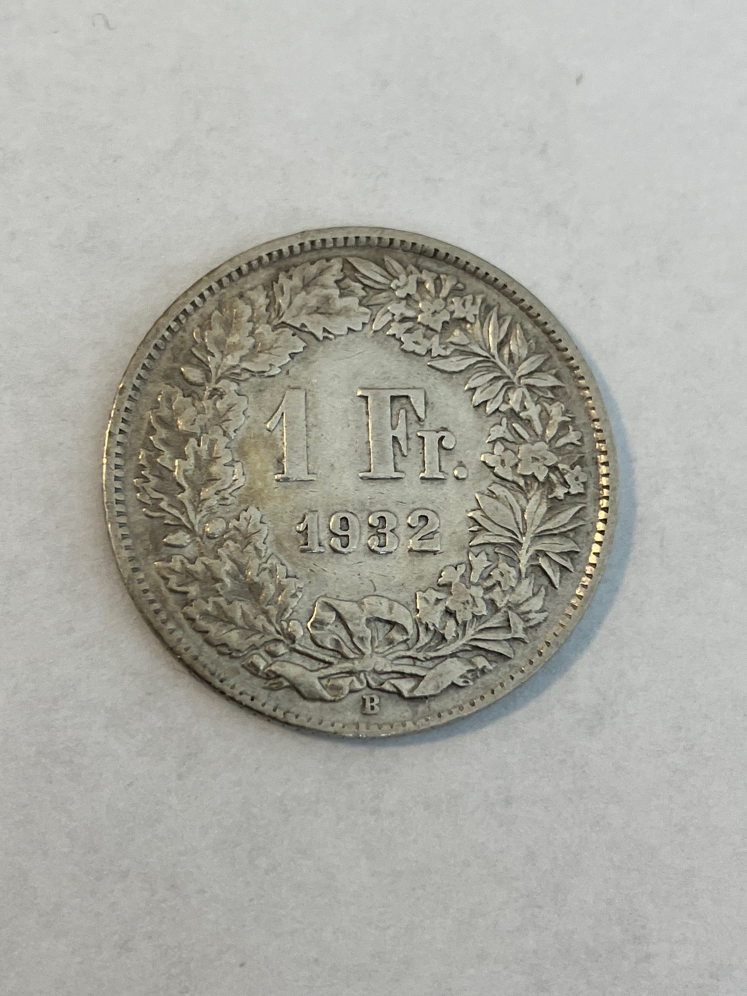 1 Franc Switzerland 1932