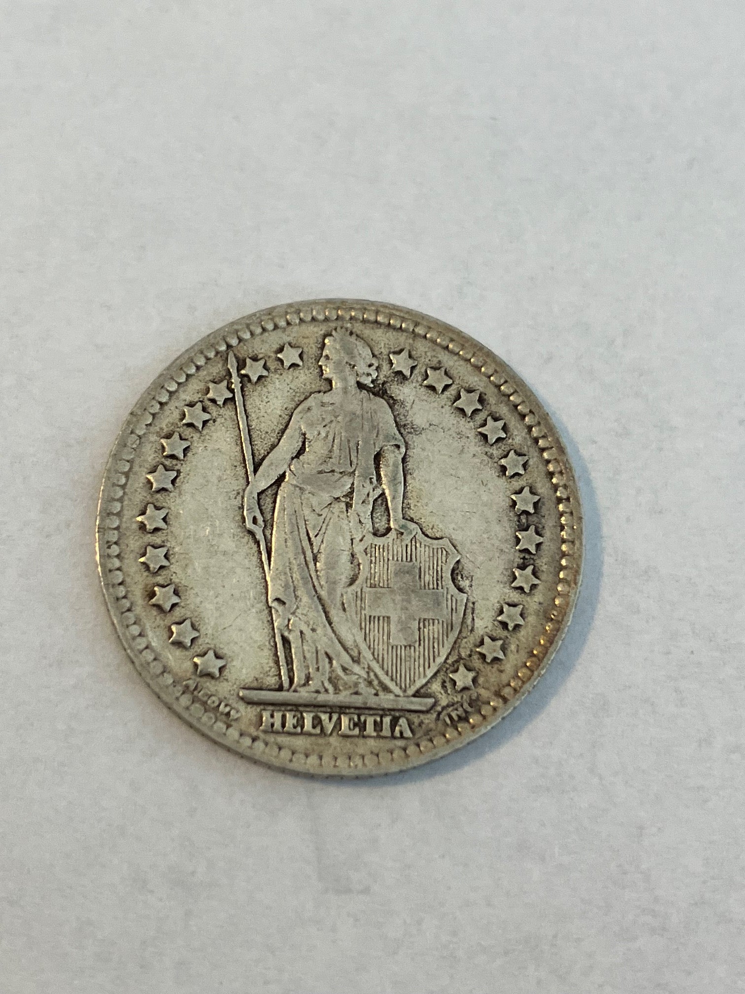 1 Franc Switzerland 1939
