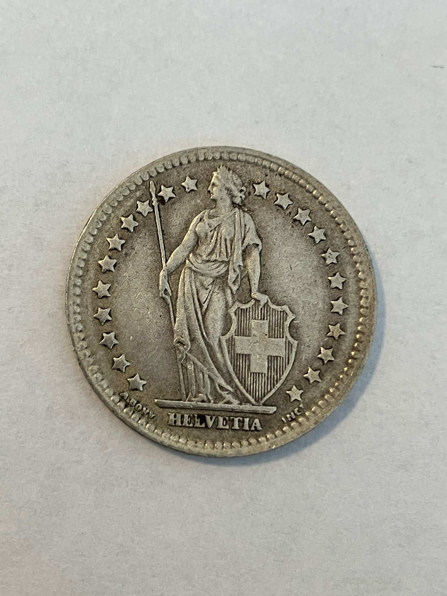 1 Franc Switzerland 1944