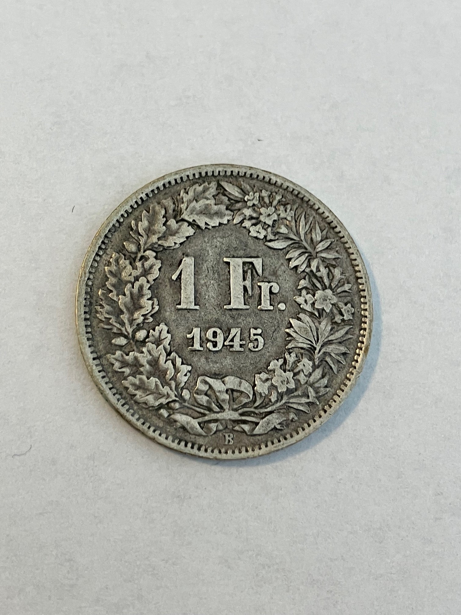 1 Franc Switzerland 1945