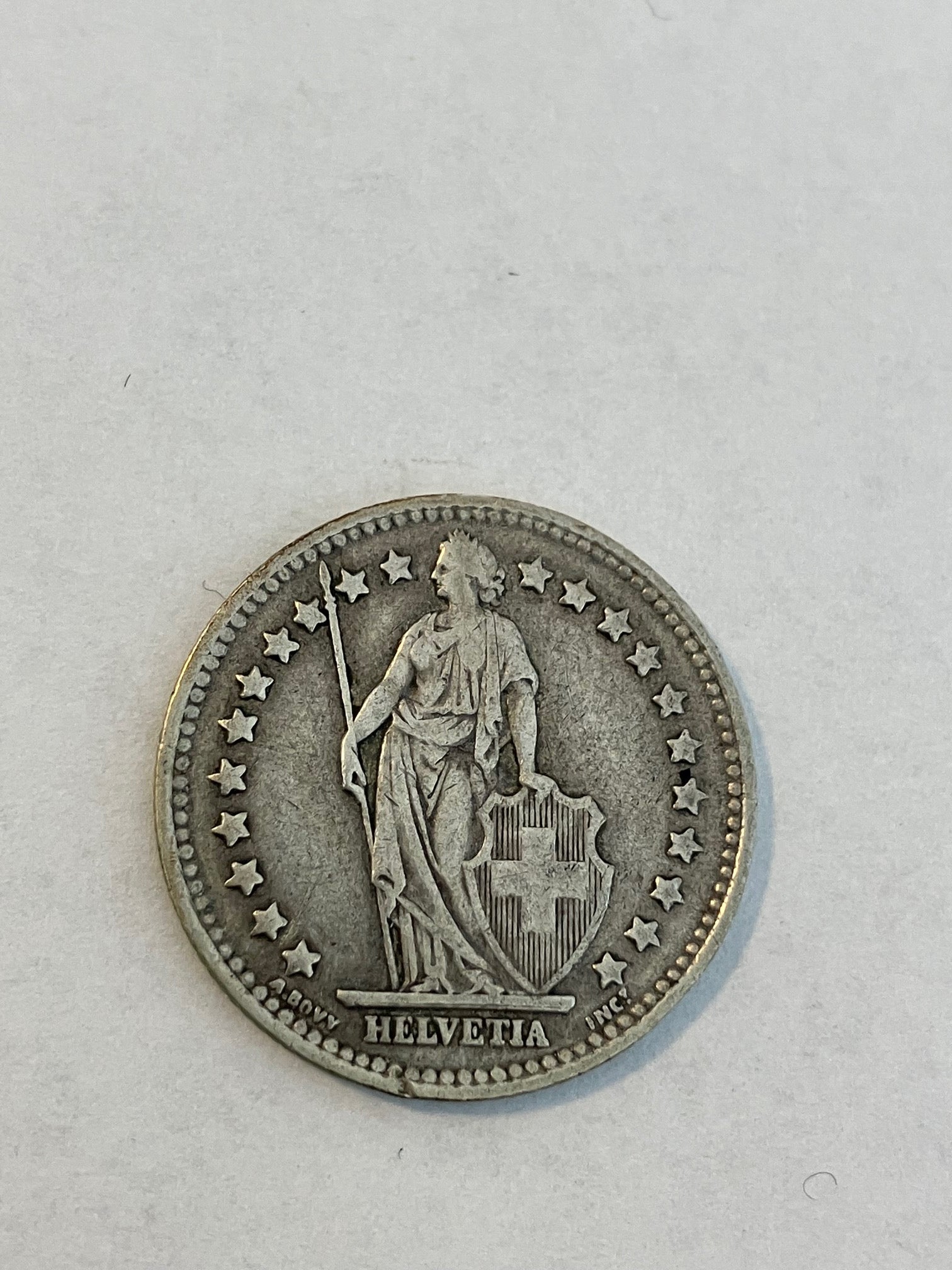 1 Franc Switzerland 1945