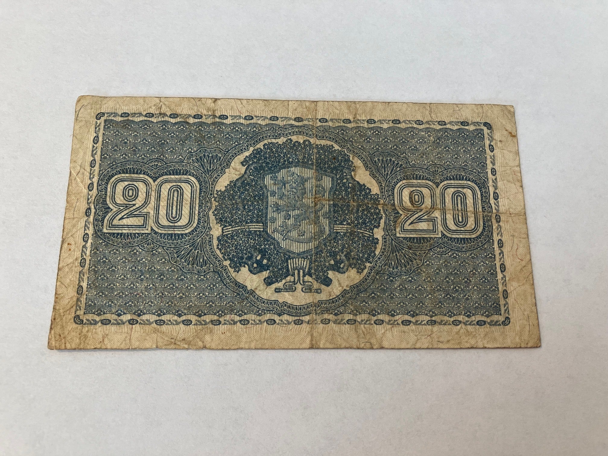 20 Mark Finland 1945 - Slidt