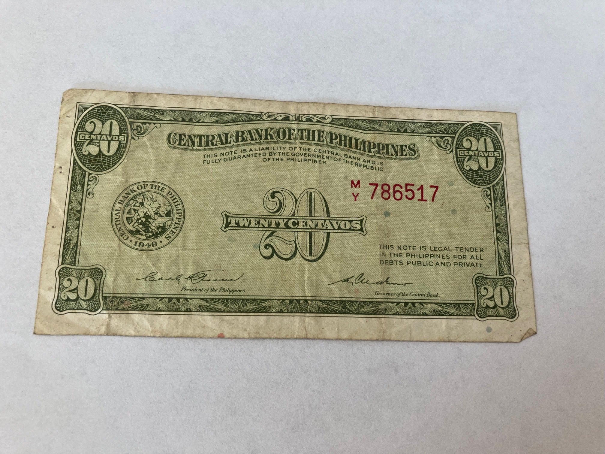 20 Centavos Philippines ebay
