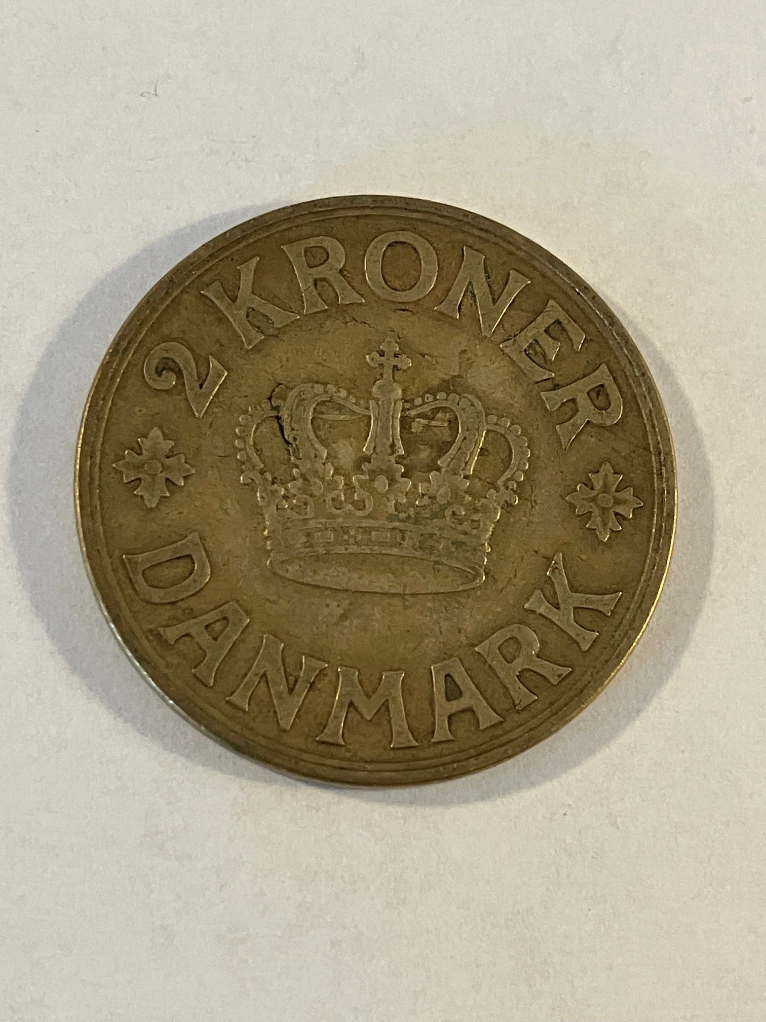 2 Kroner Danmark 1940