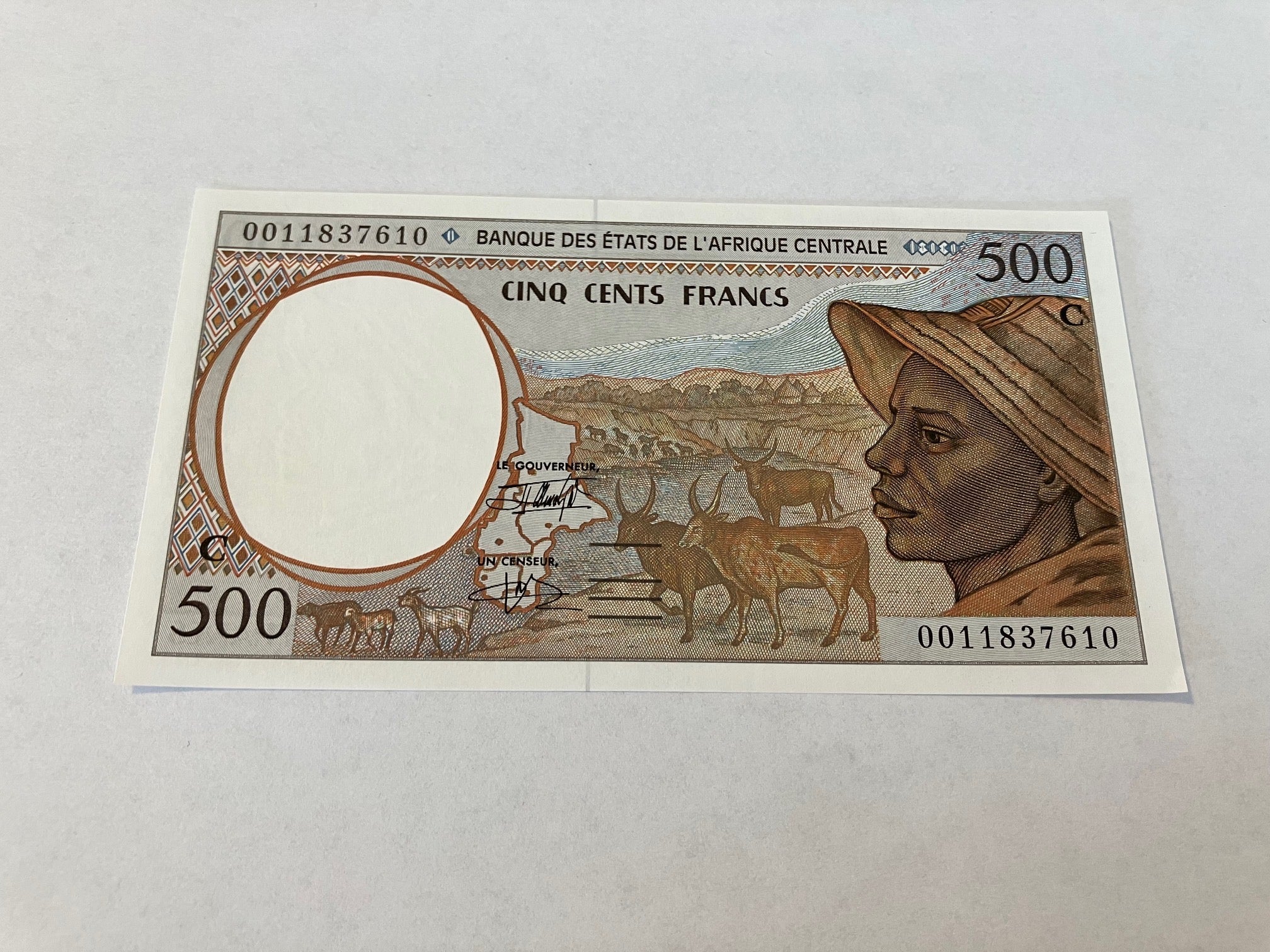500 Francs Central African States