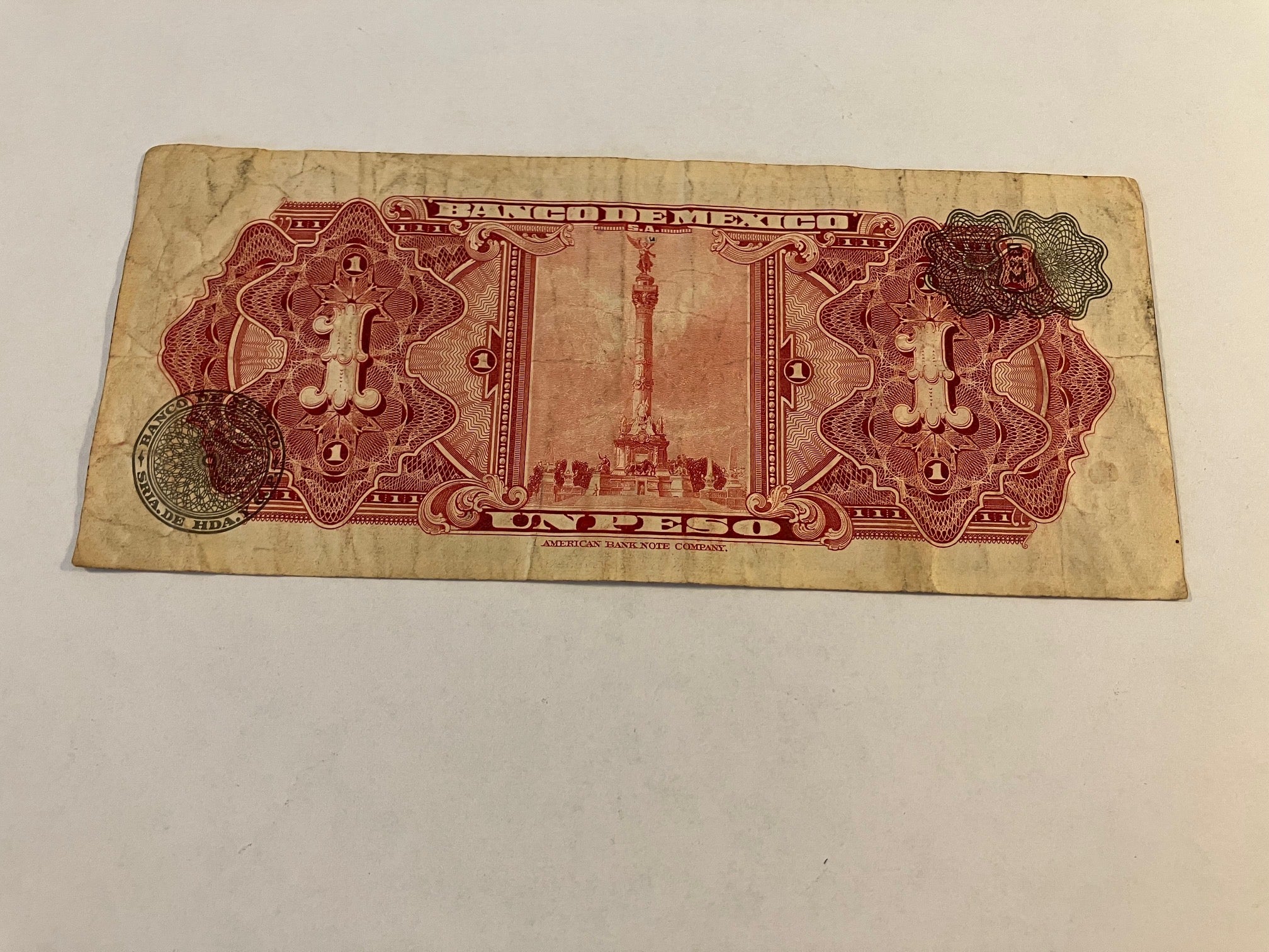 Un Peso Mexico 1967