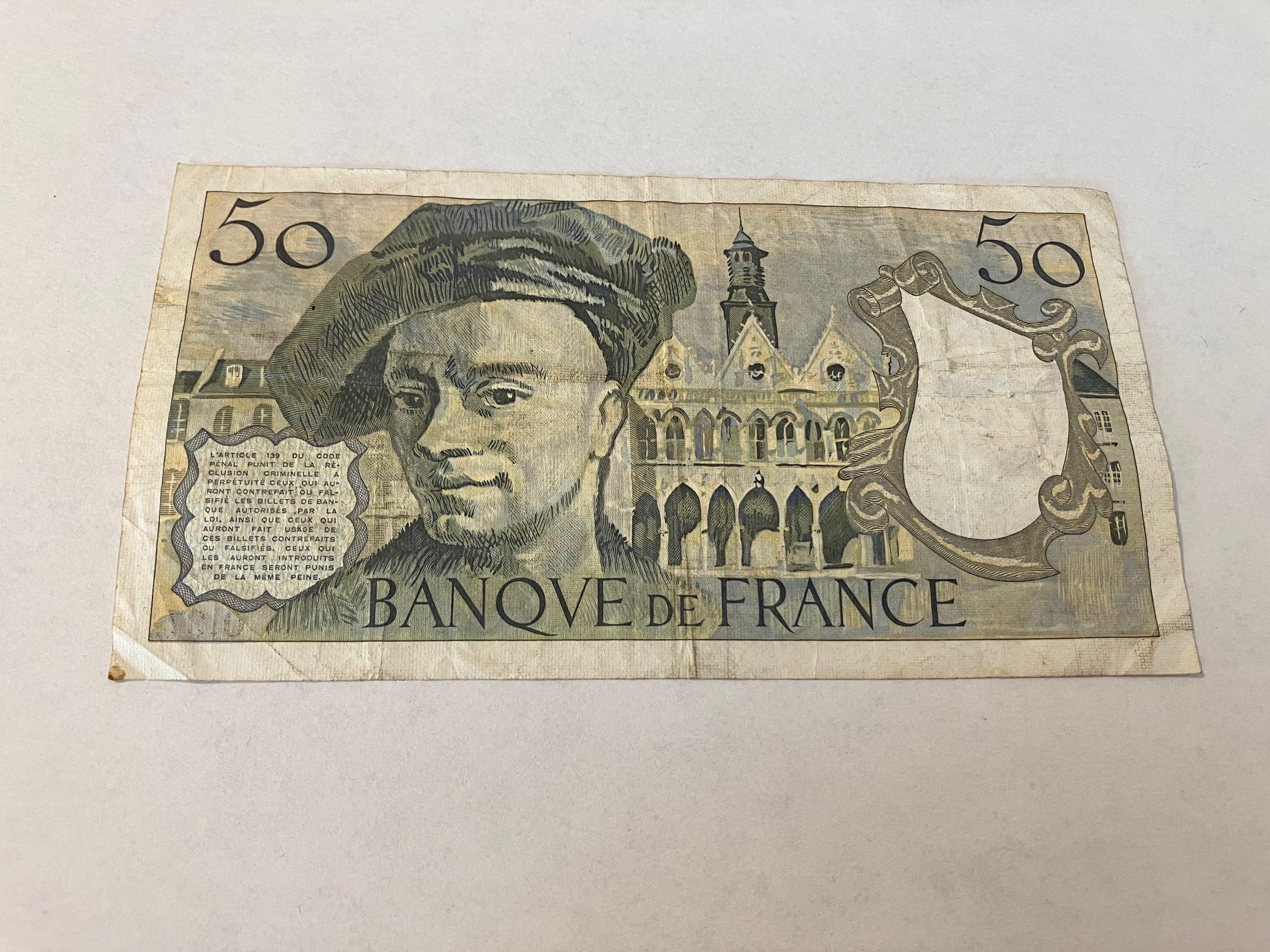 50 Francs France 1984