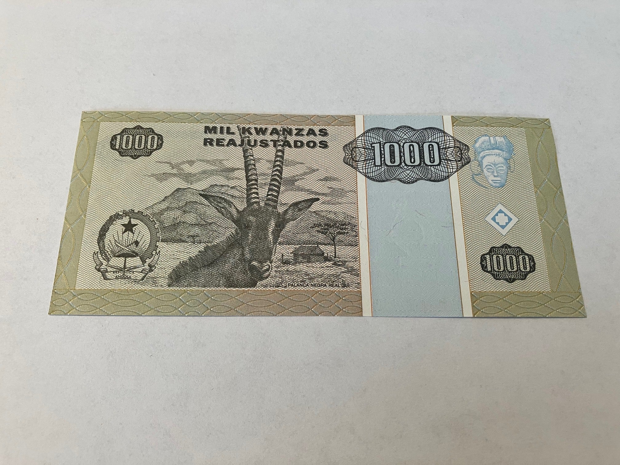 1000 Kwanzas Angola 1995