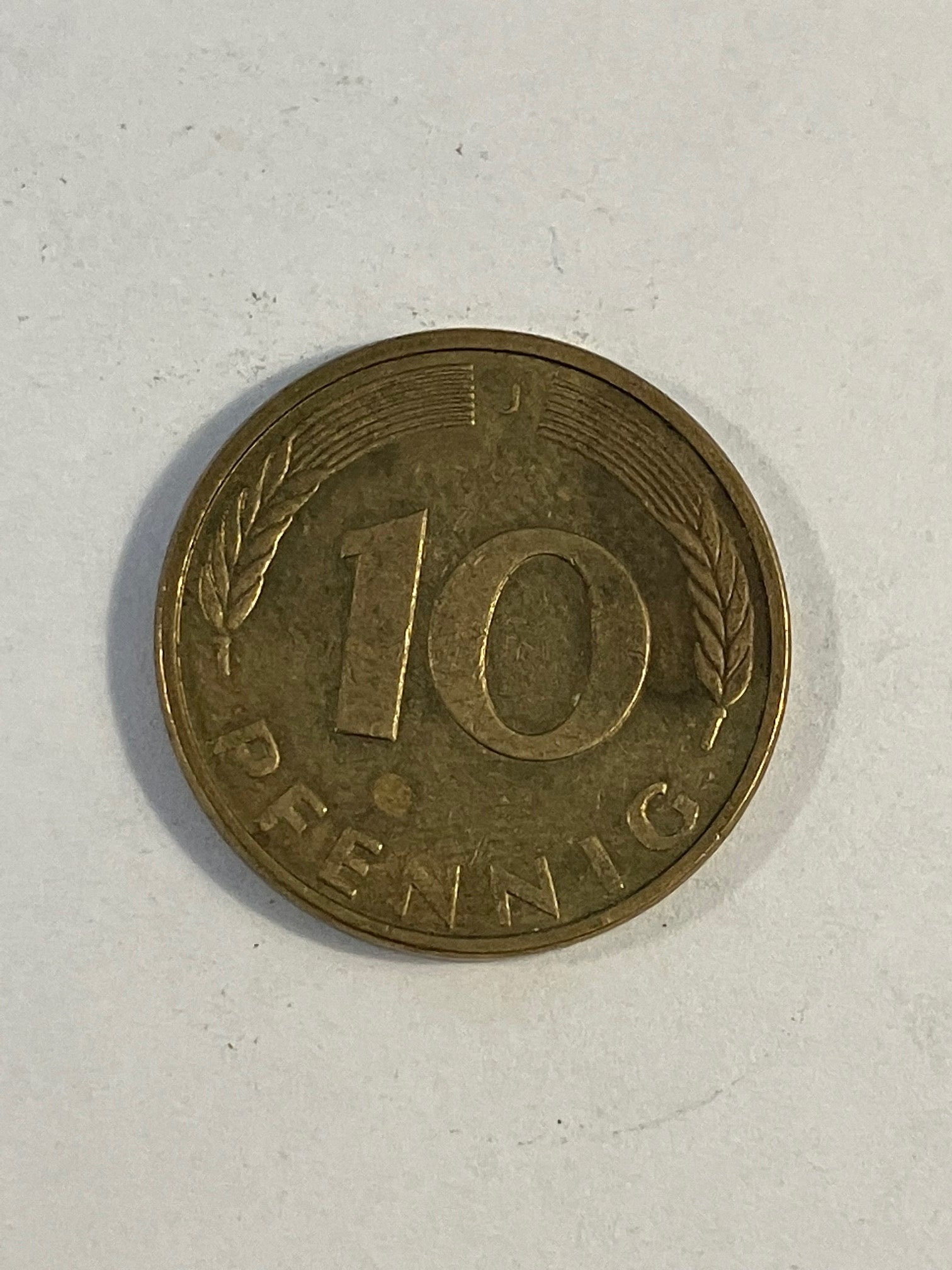 10 Pfennig Germany 1987