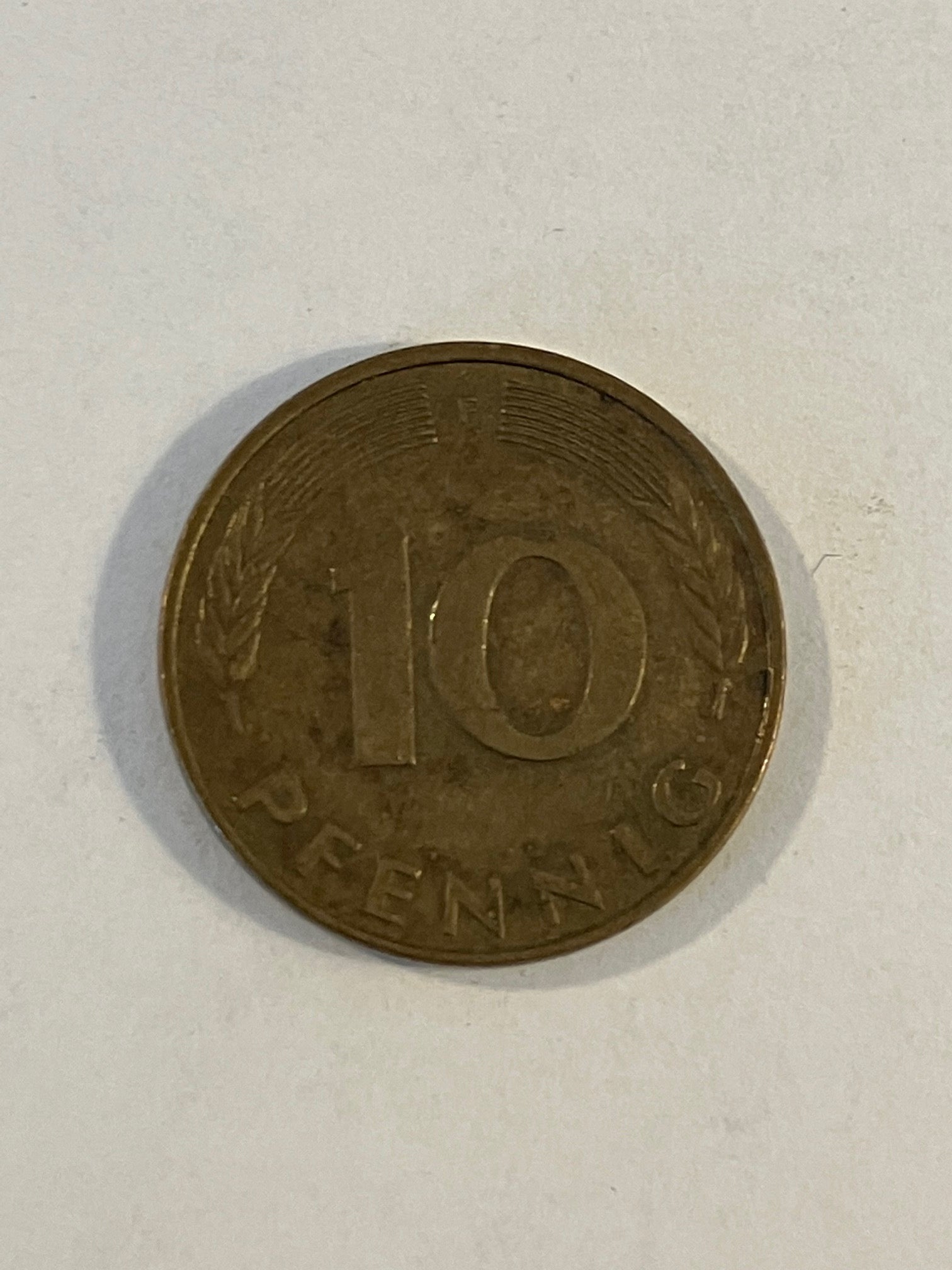 10 Pfennig Germany 1983