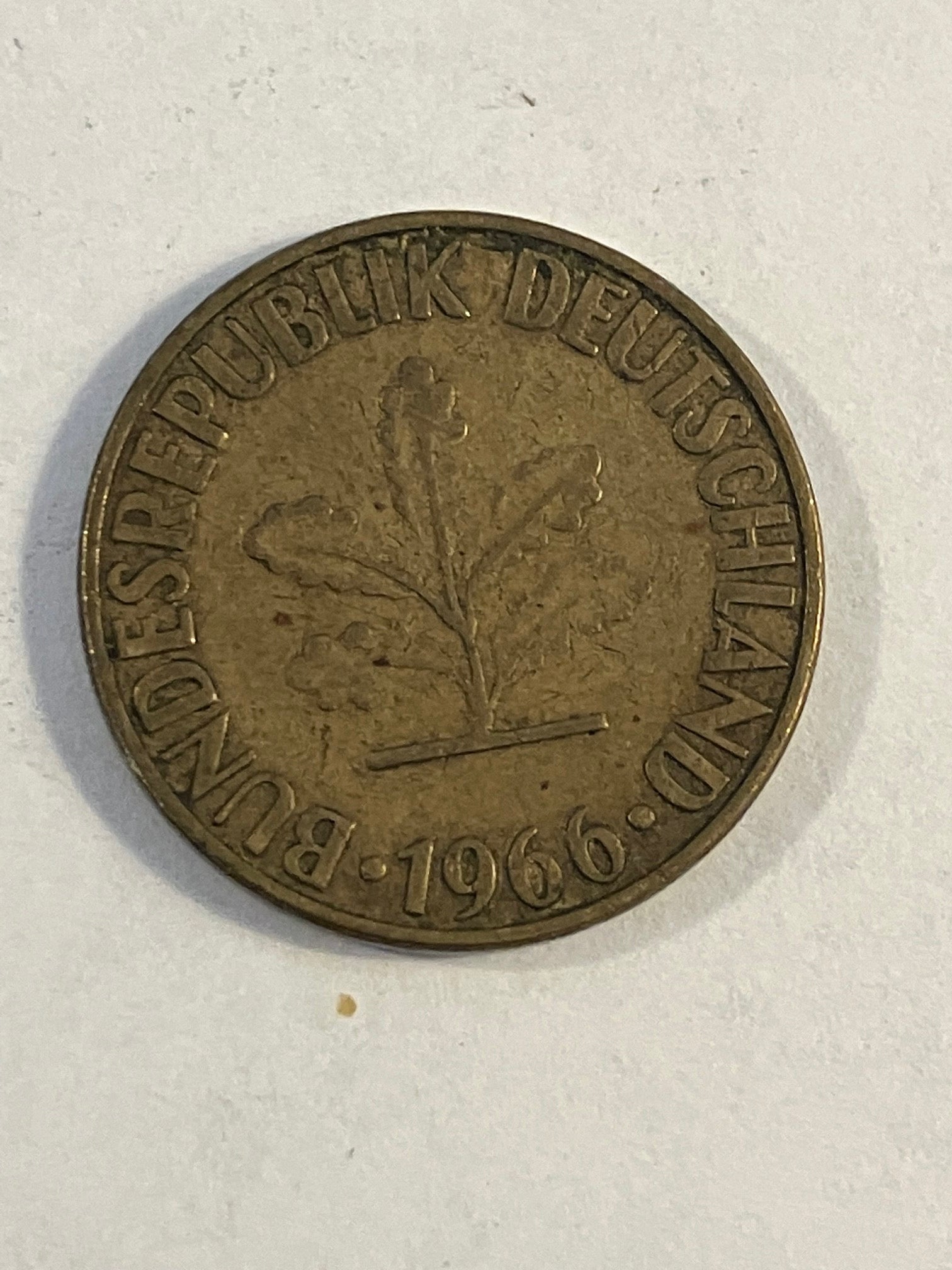 10 Pfennig Germany 1966