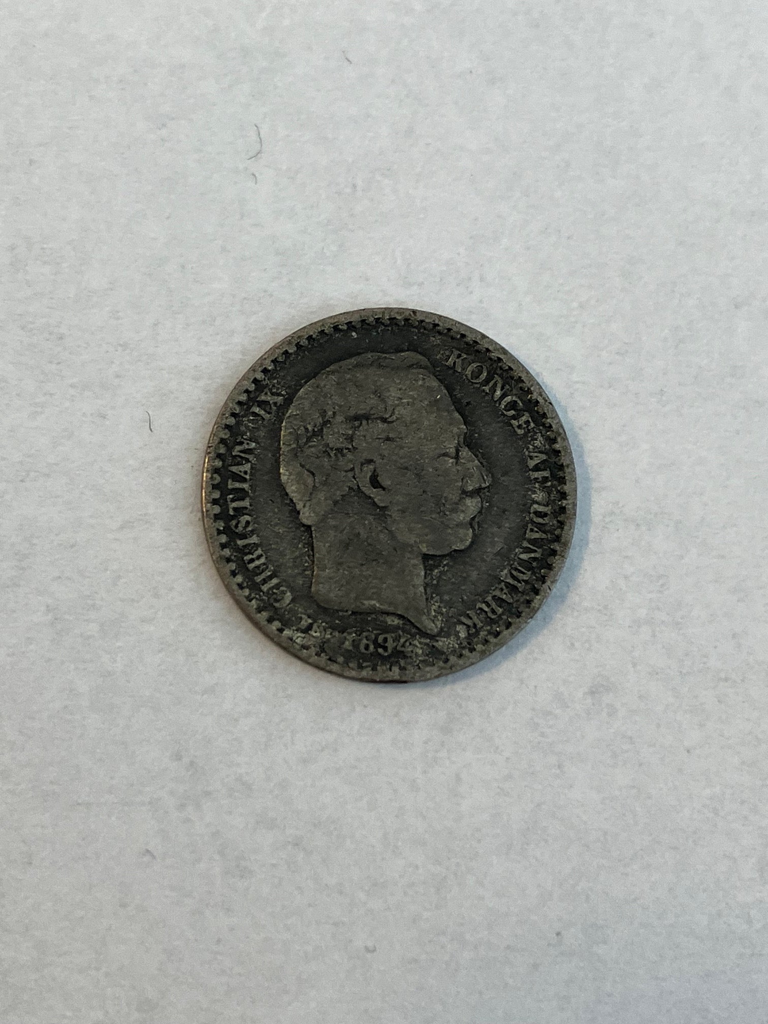 10 Øre 1894 - Dårlig stand