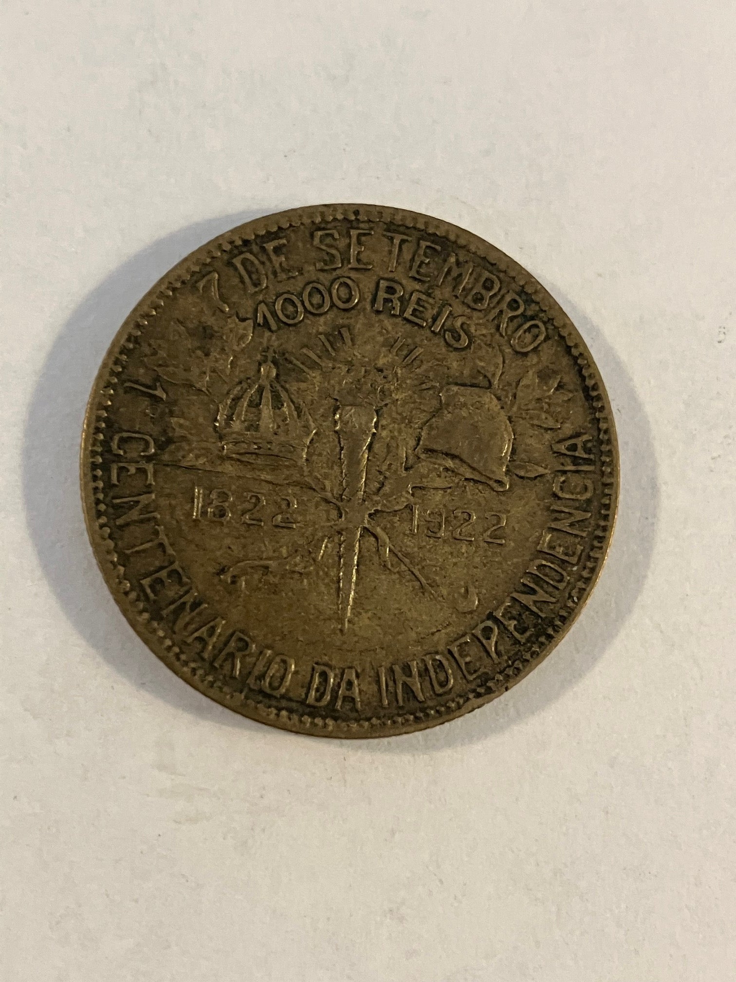 1000 Reis Brazil 1922