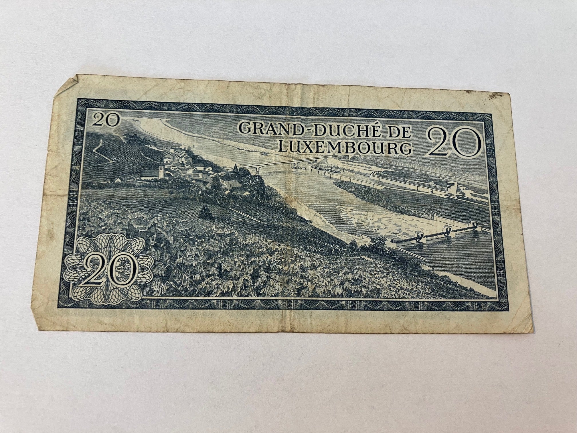 20 Francs Luxembourg 1966 - Slidt