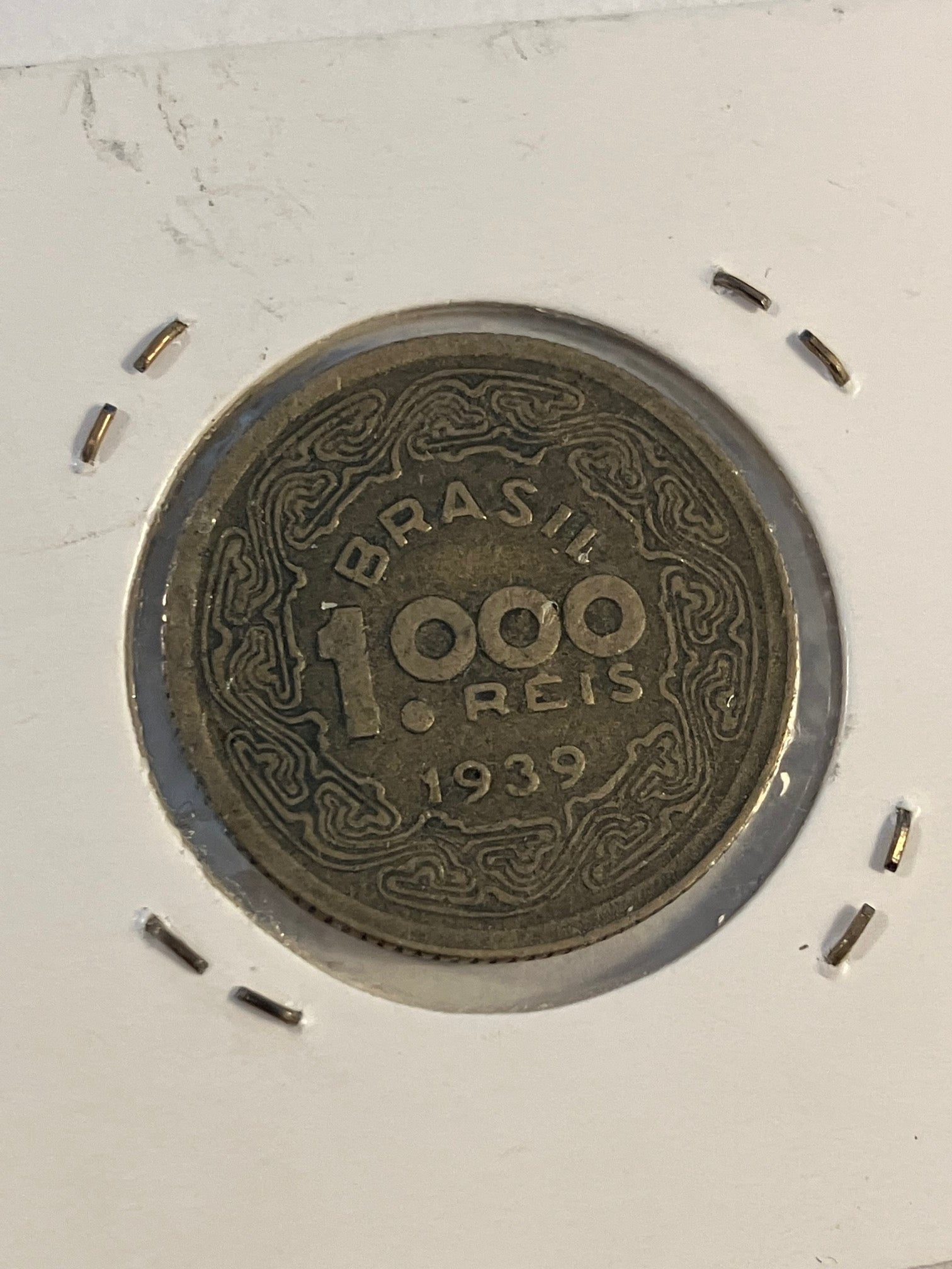 1000 Reis Brazil 1939