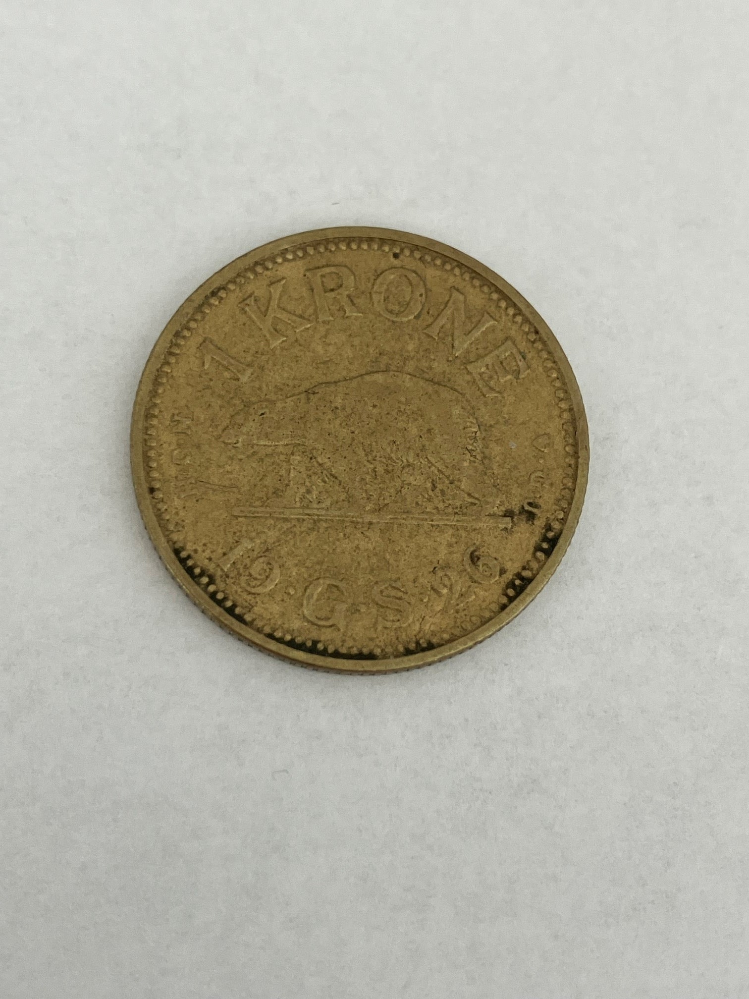 1 Krone Grønland 1926