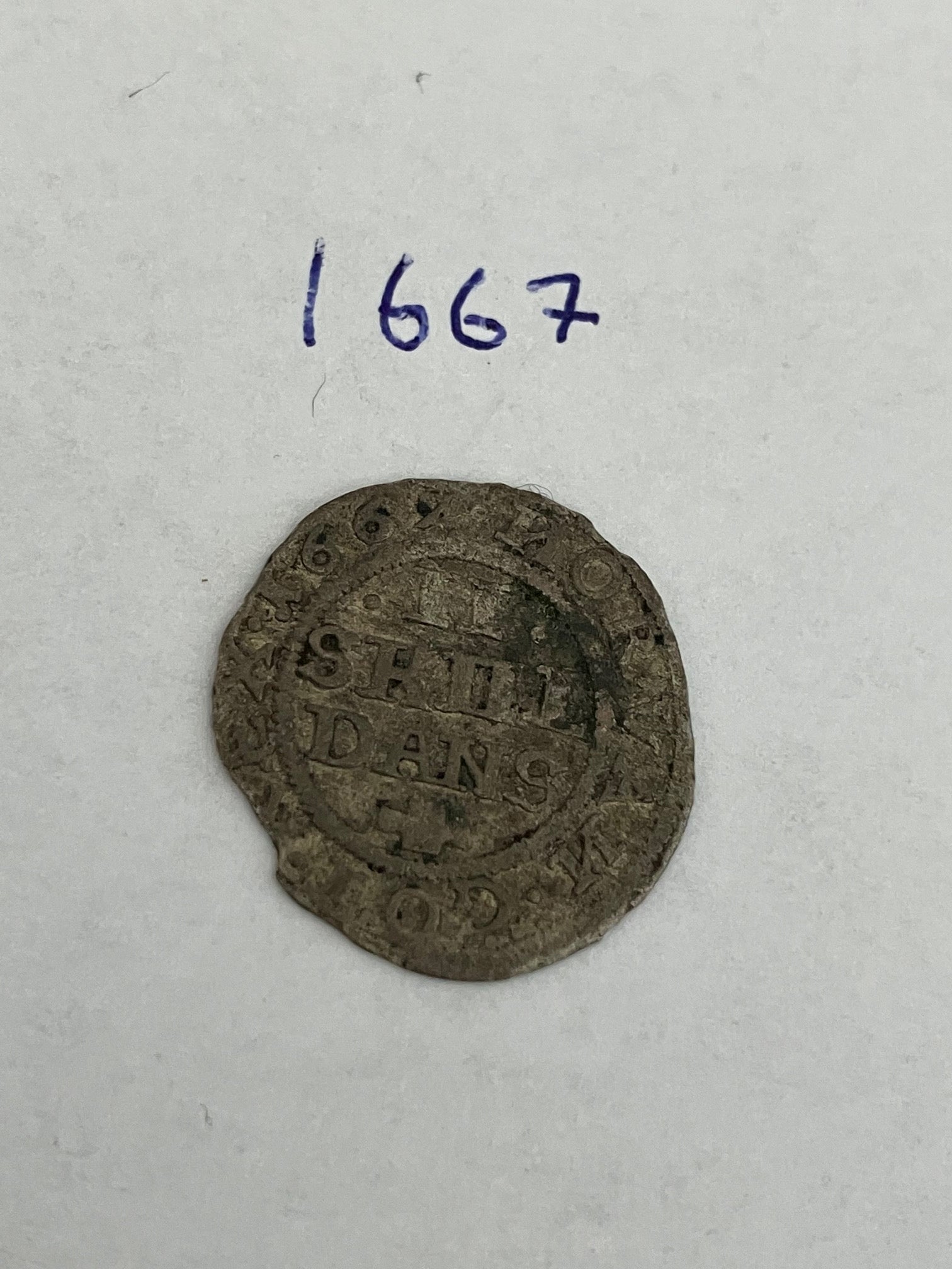 2 Skilling 1667