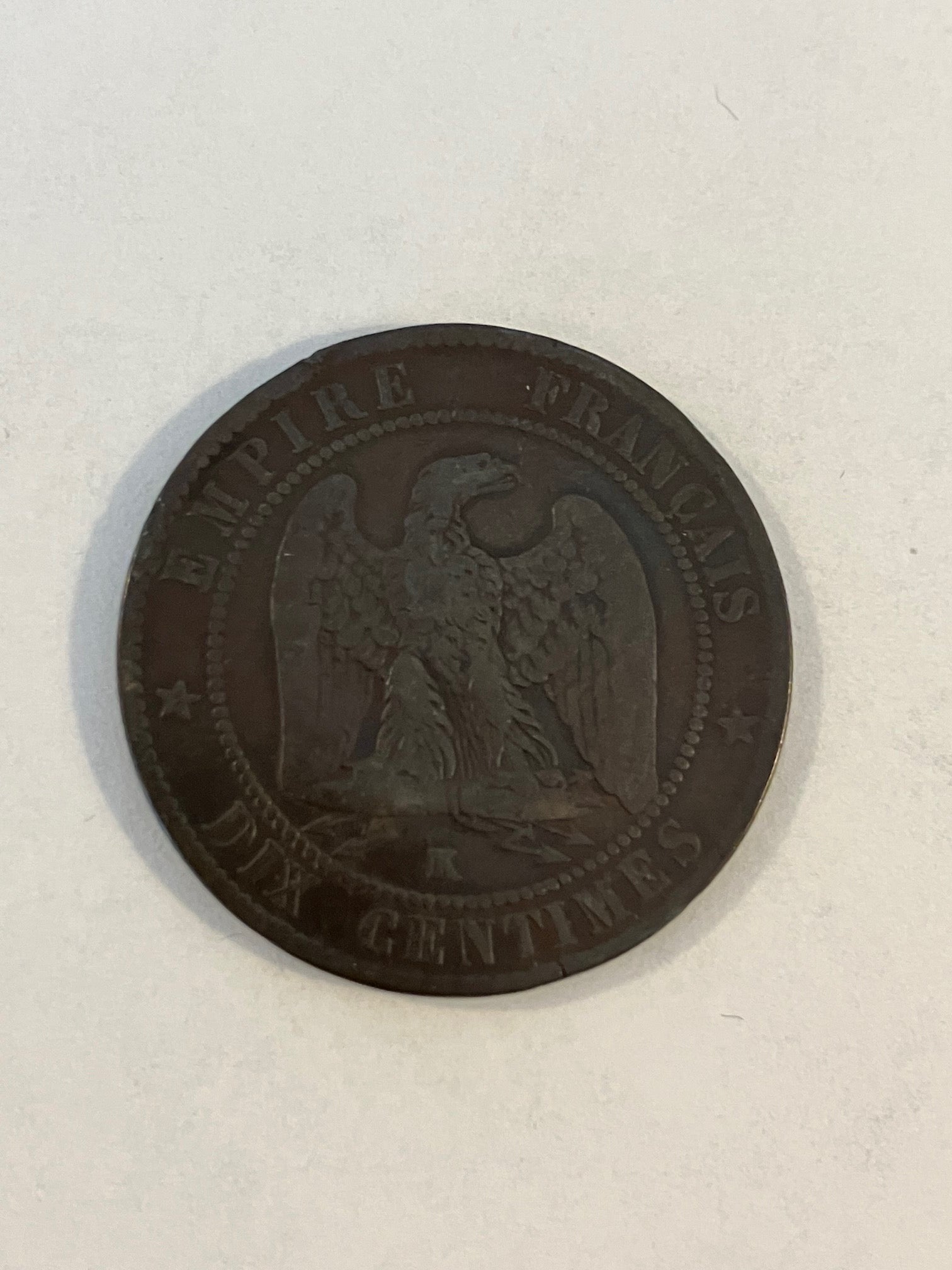 10 centimes 1856 France