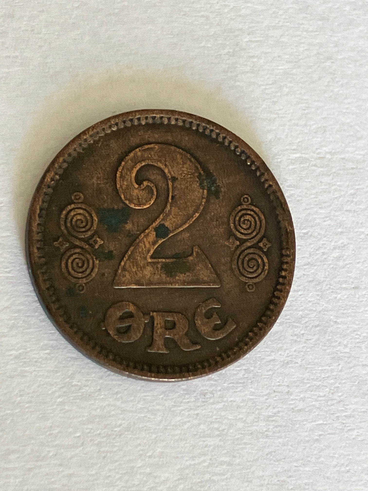 2 øre 1919