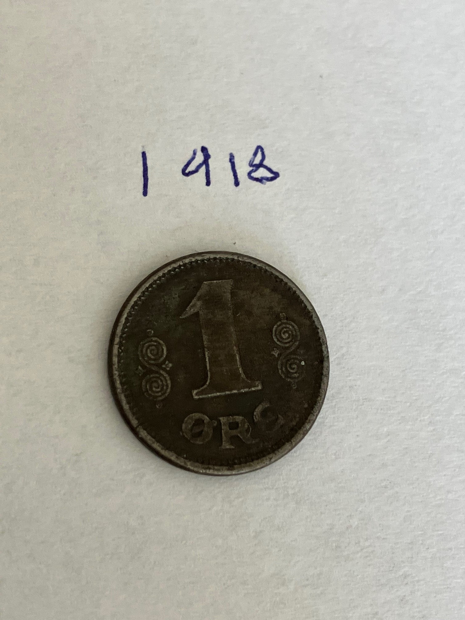 1 Øre 1918