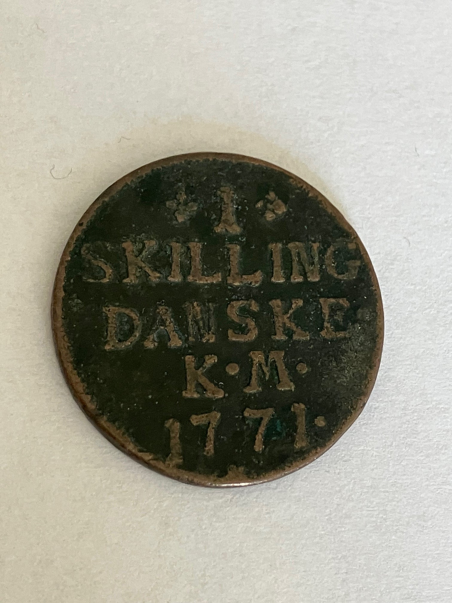 1 Skilling 1771