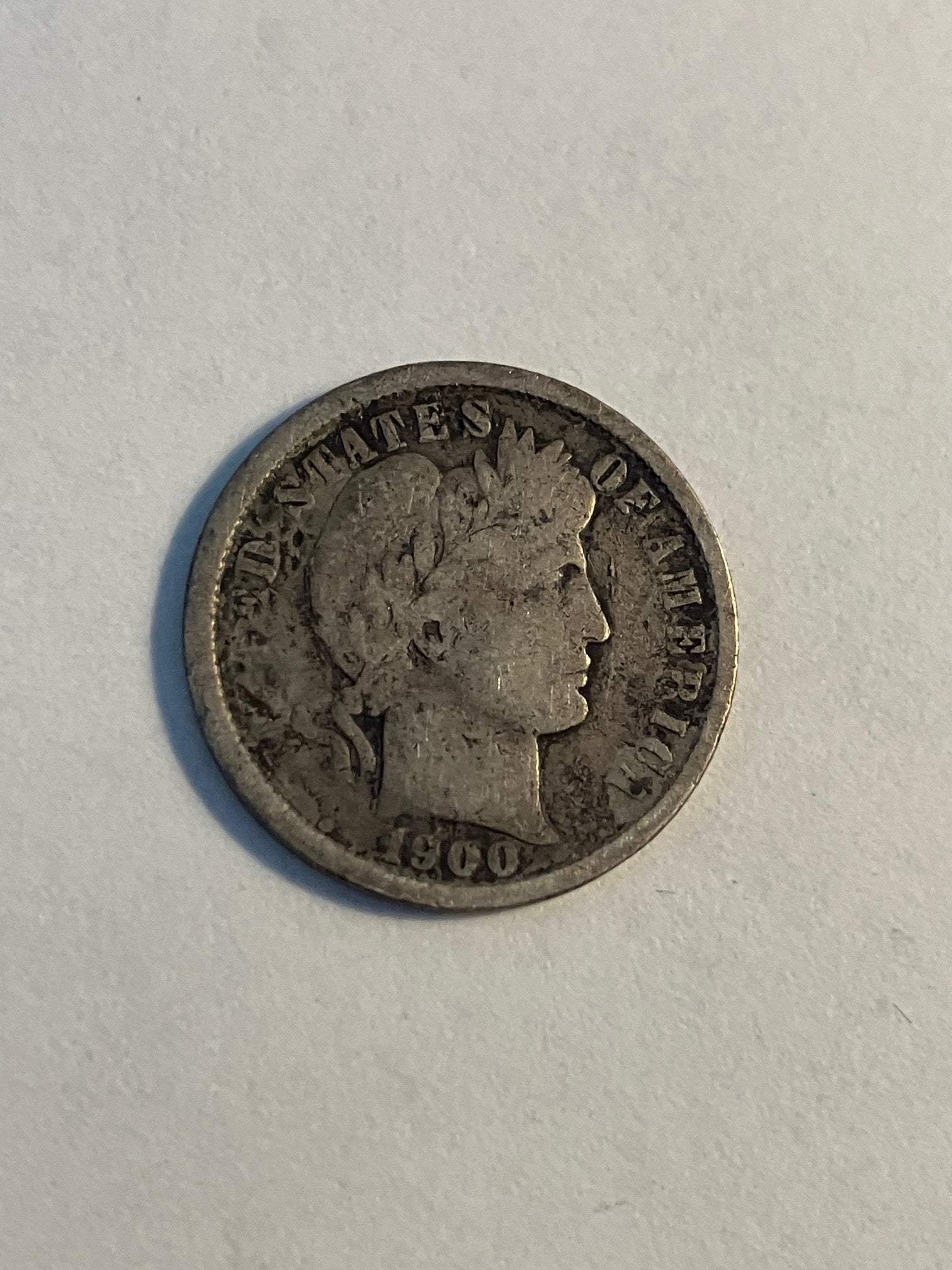 One Dime 1900 USA