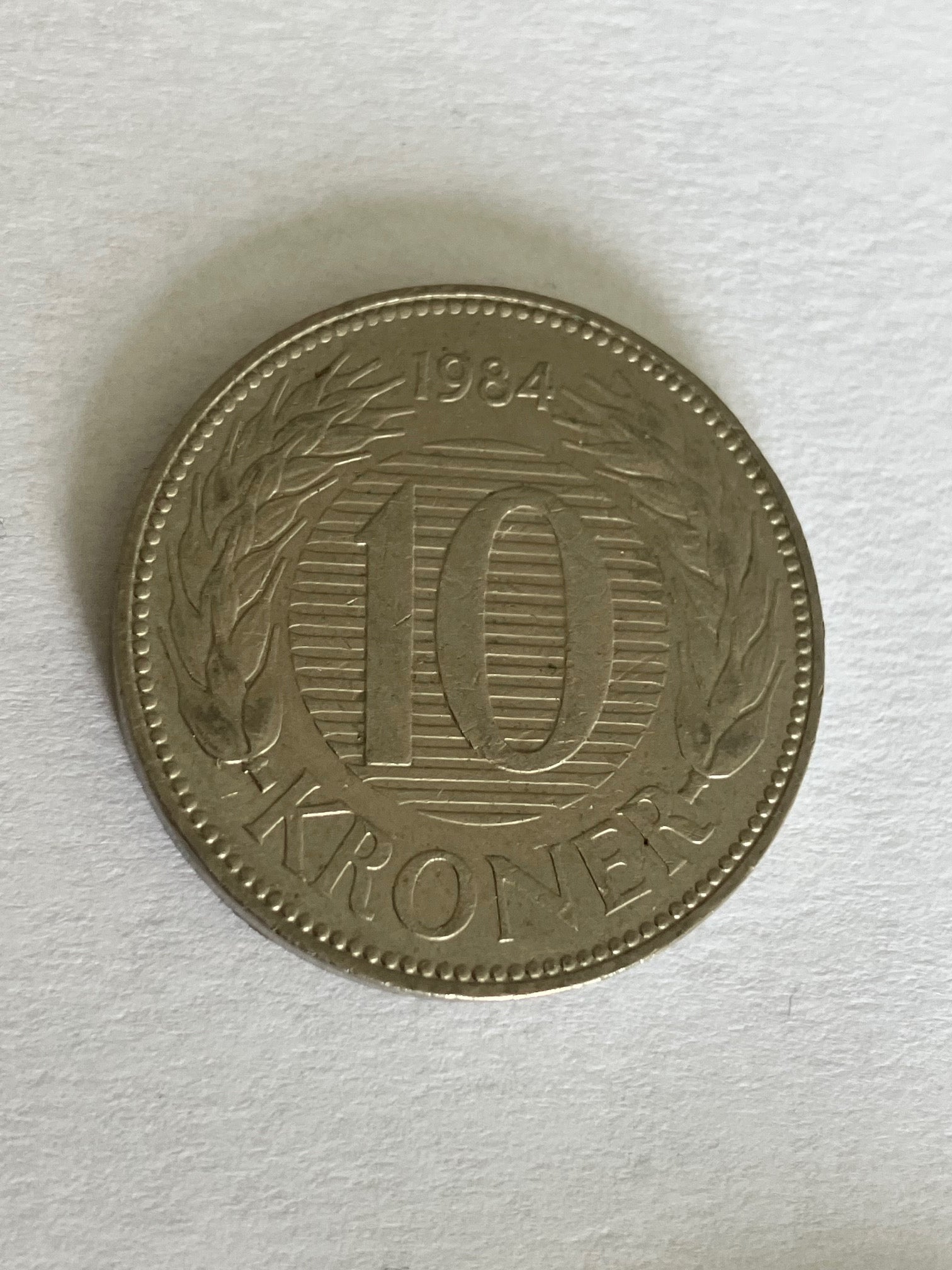 10 Kroner 1984