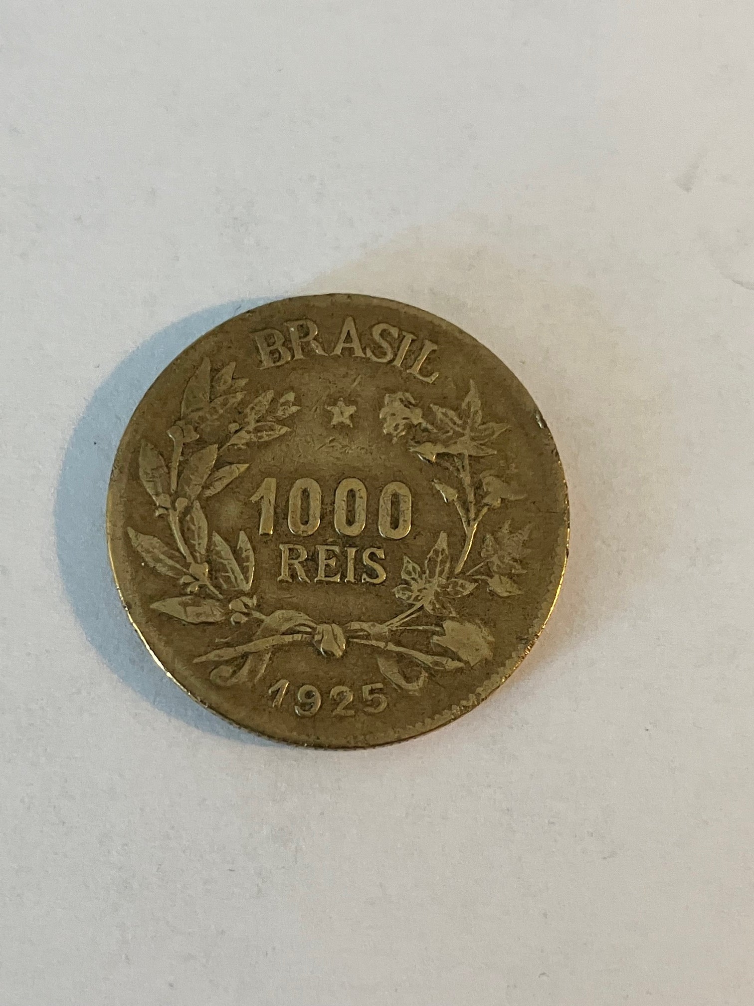 1000 Reis Brazil 1925