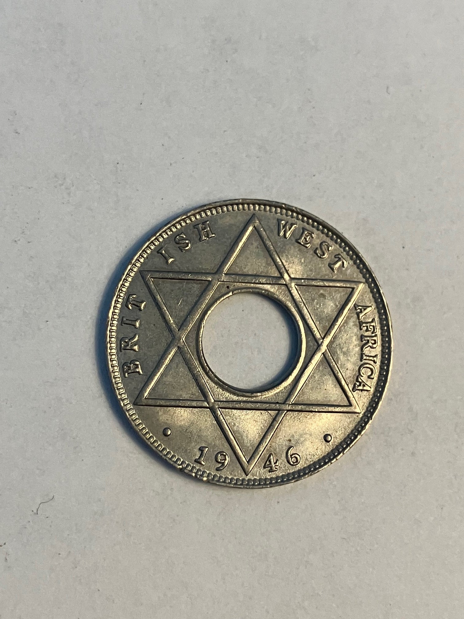 One Tenth of a Penny - British West Africa 1946