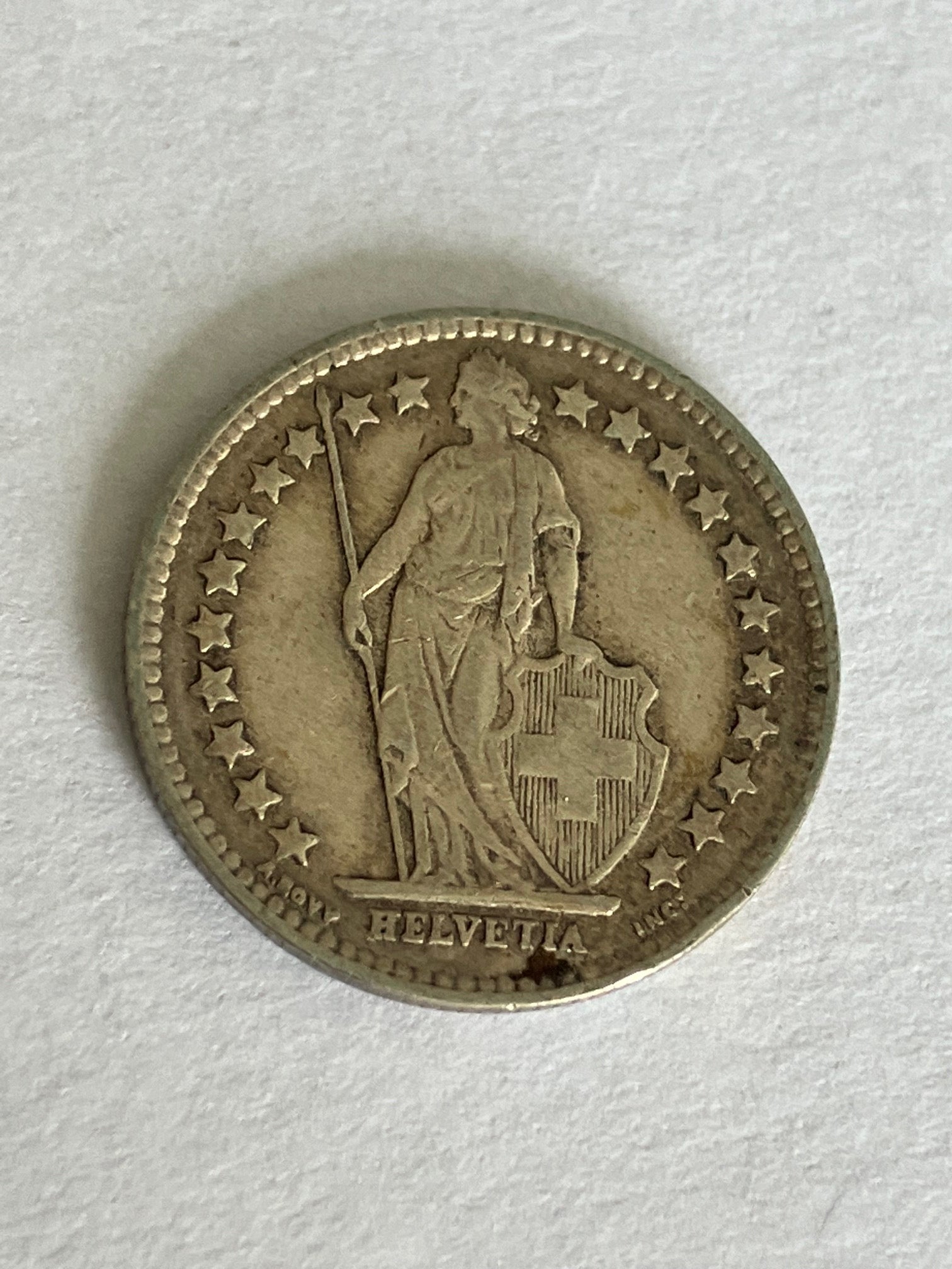 1/2 Franc Switzerland 1939