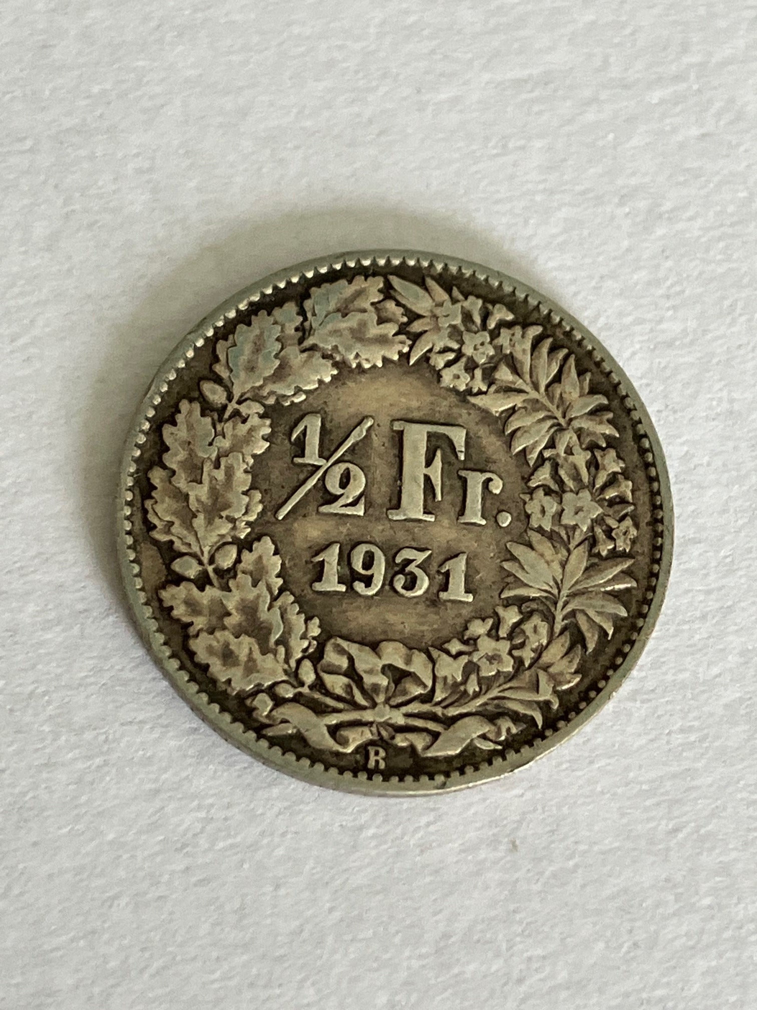 1/2 Franc Switzerland 1931