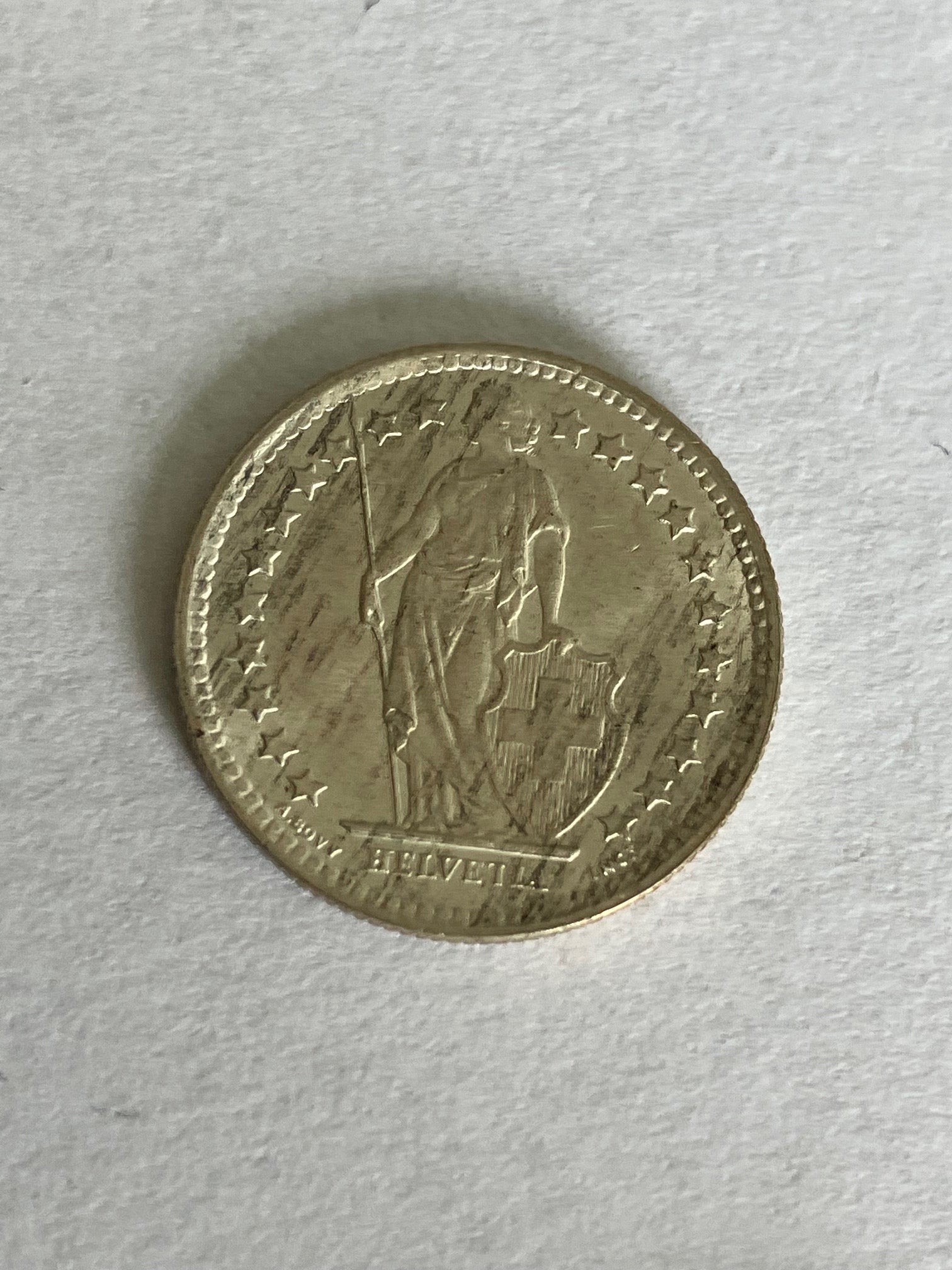 1/2 Franc Switzerland 1959