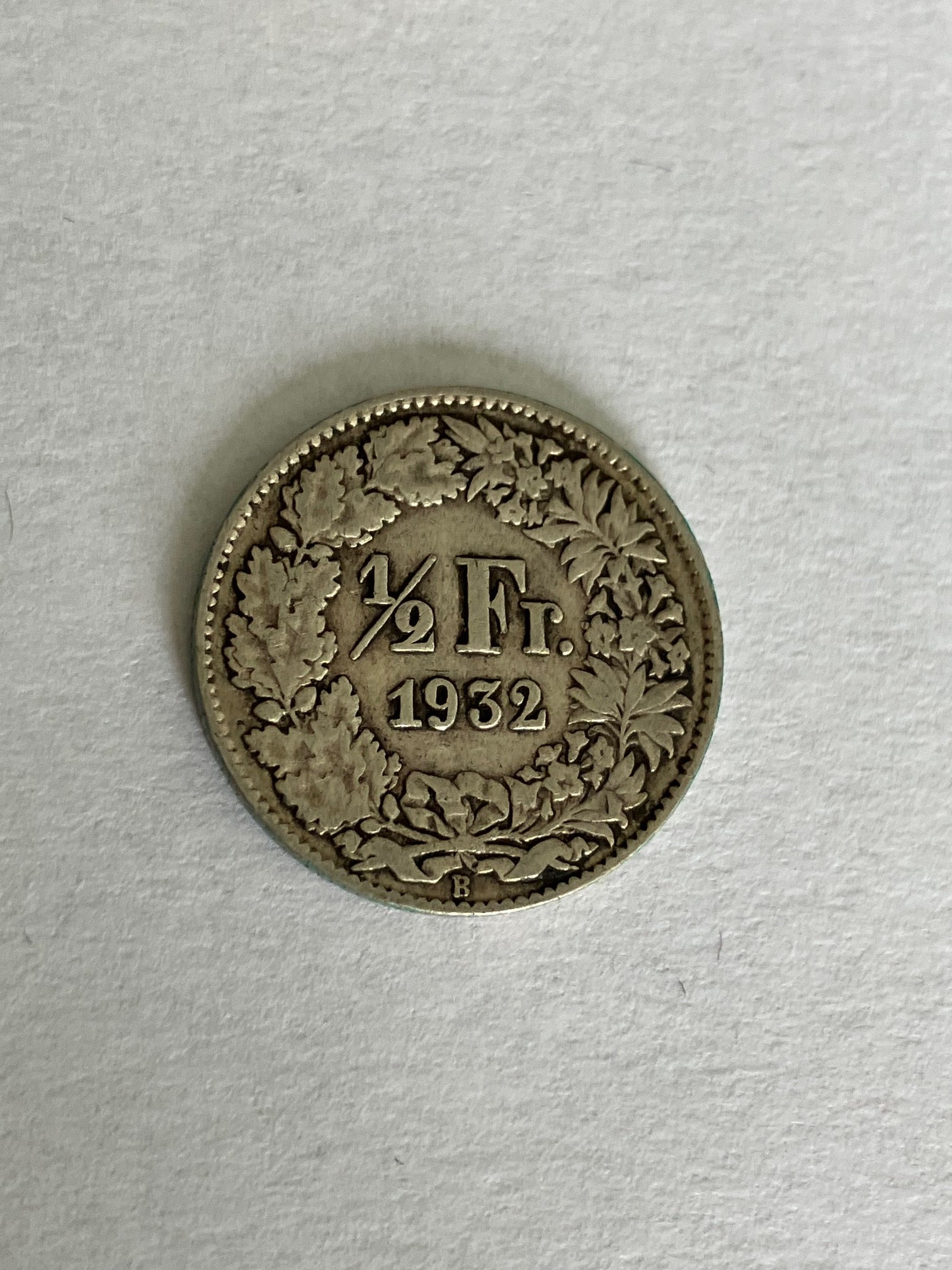 1/2 Franc Switzerland 1932