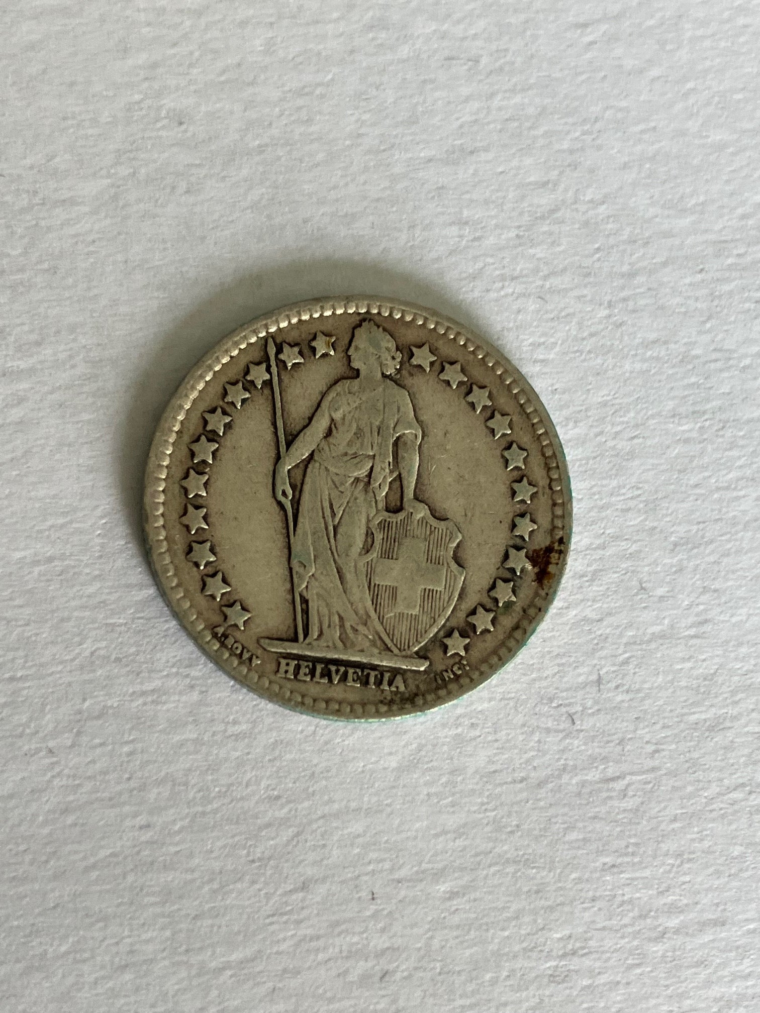 1/2 Franc Switzerland 1932