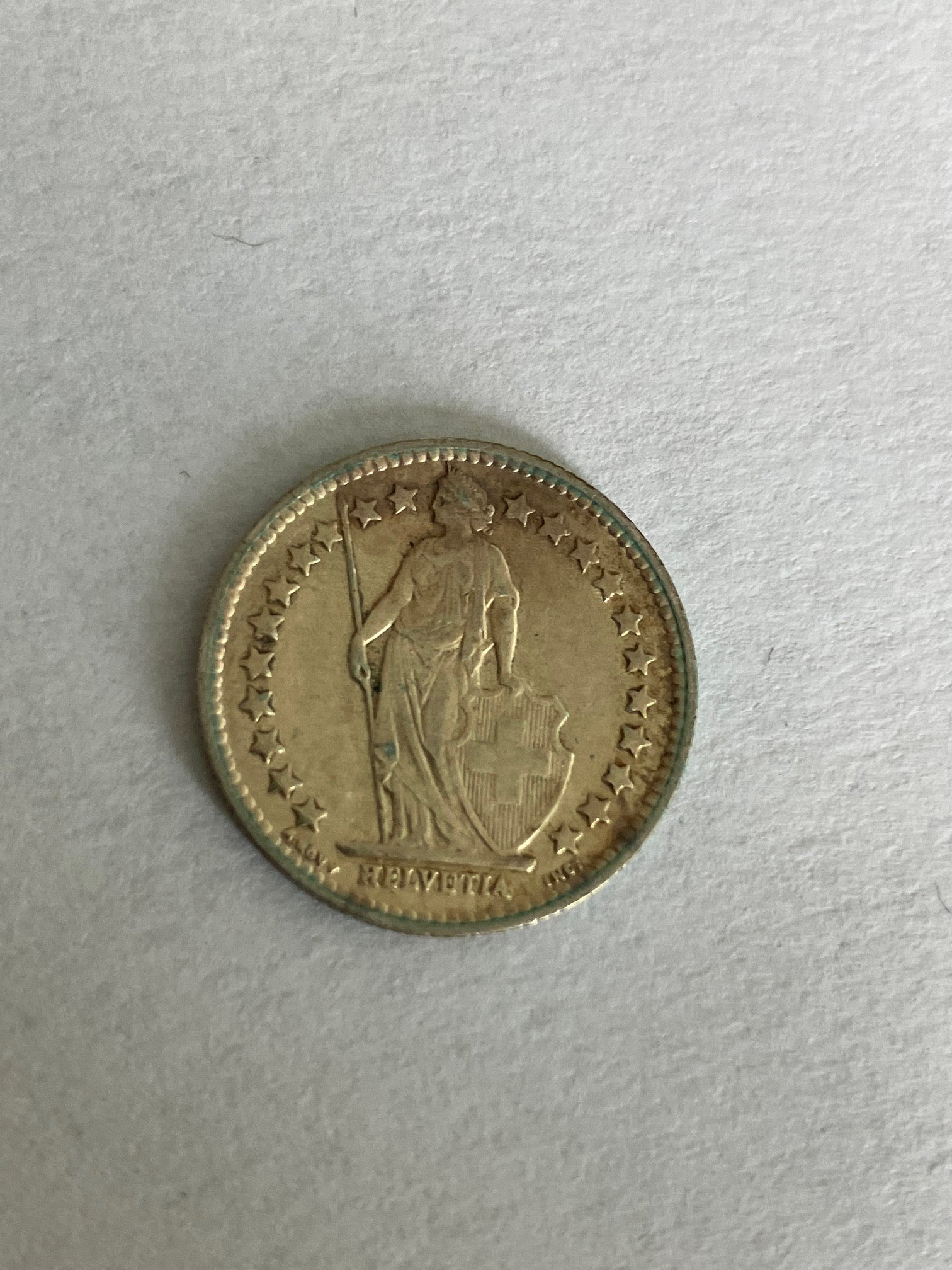 1/2 Franc Switzerland 1940