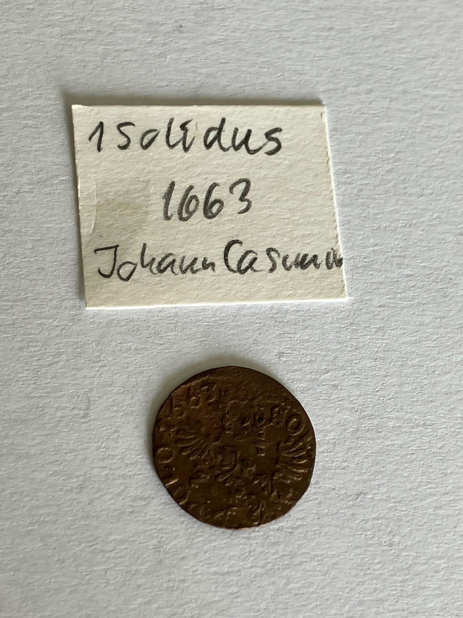 1 Solidus 1663 Poland