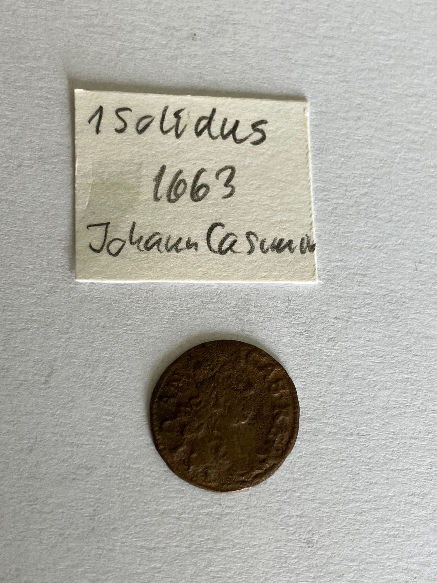 1 Solidus 1663 Poland