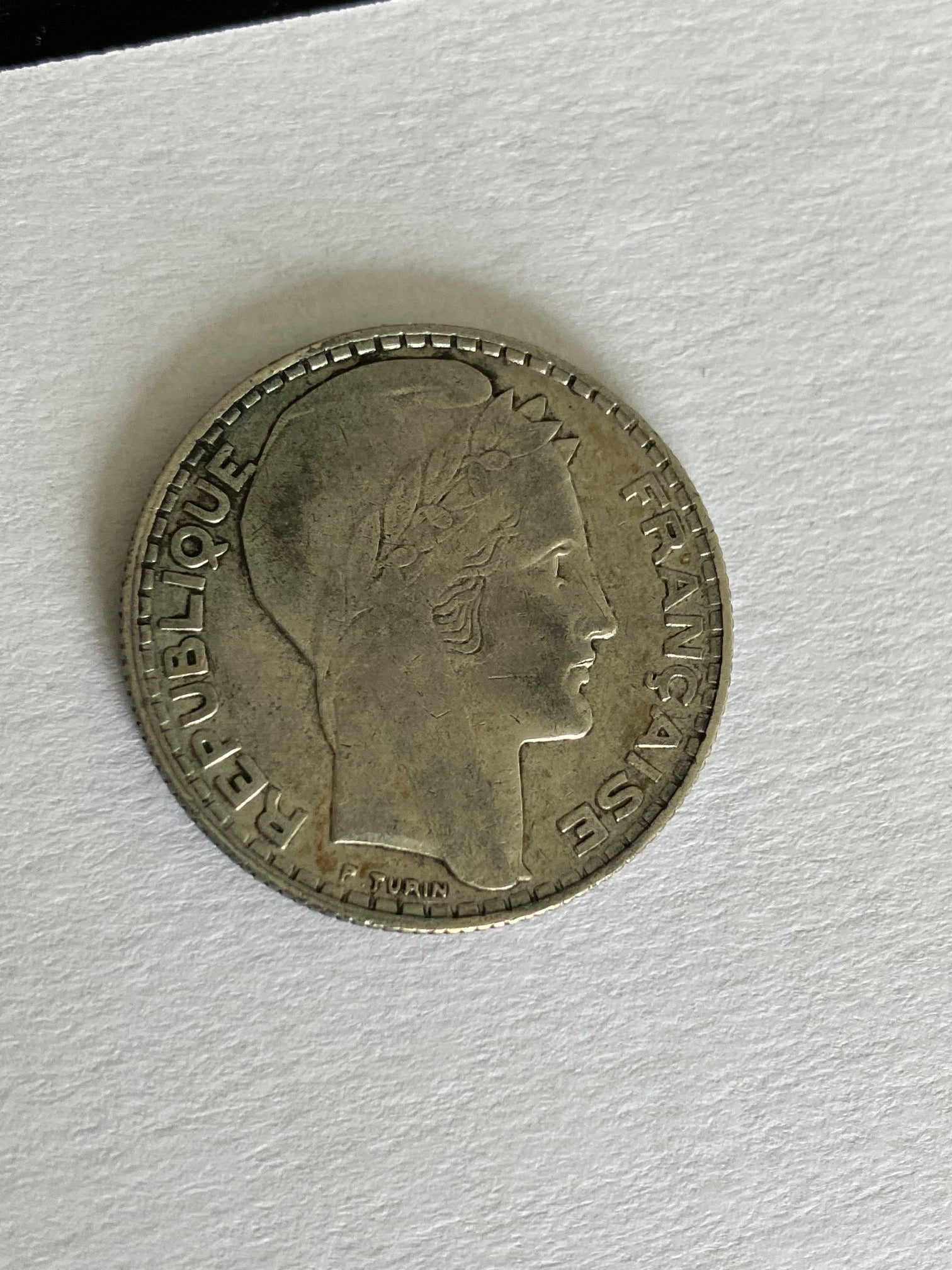 10 Francs France 1933