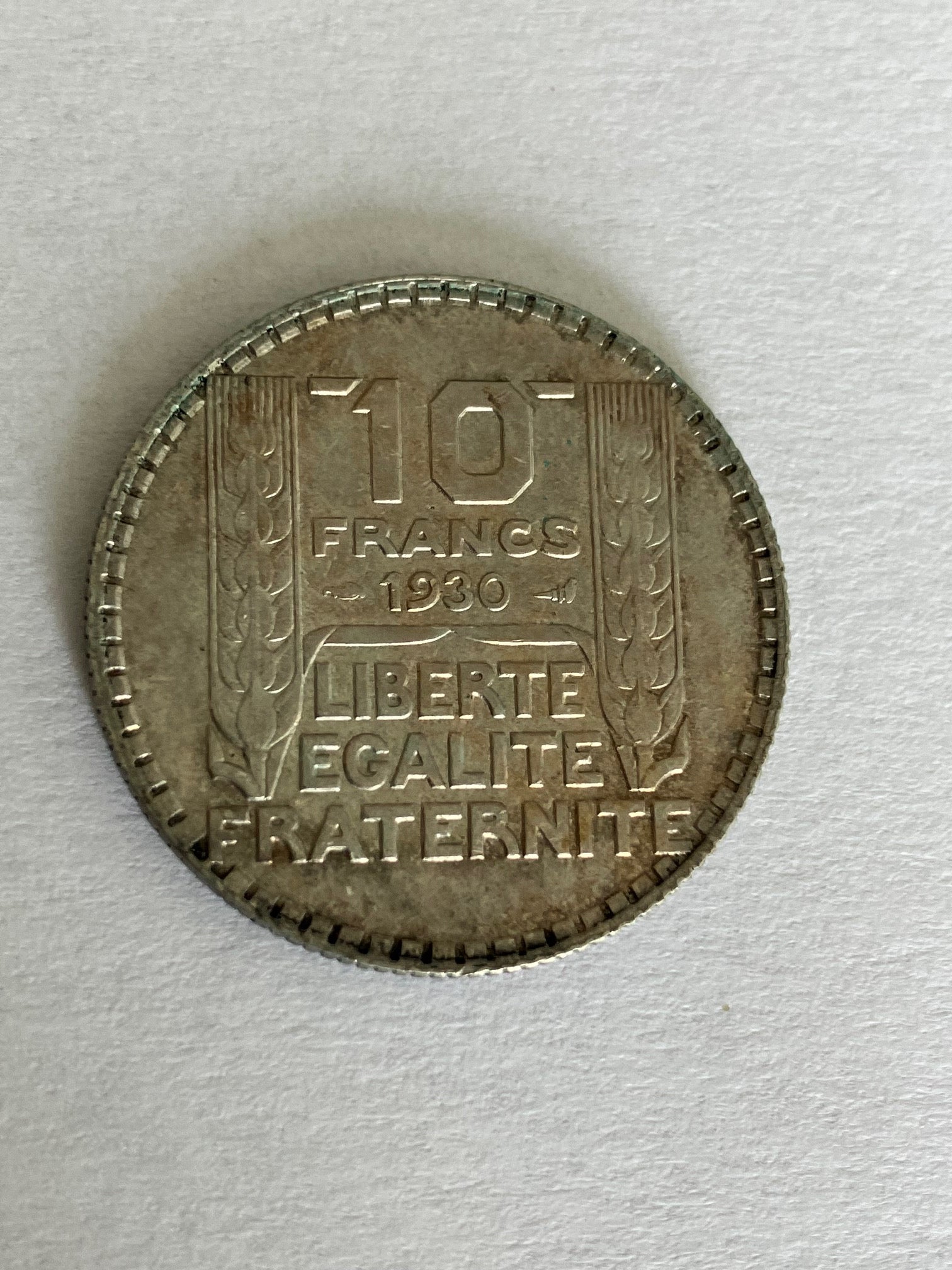 10 Francs France 1930
