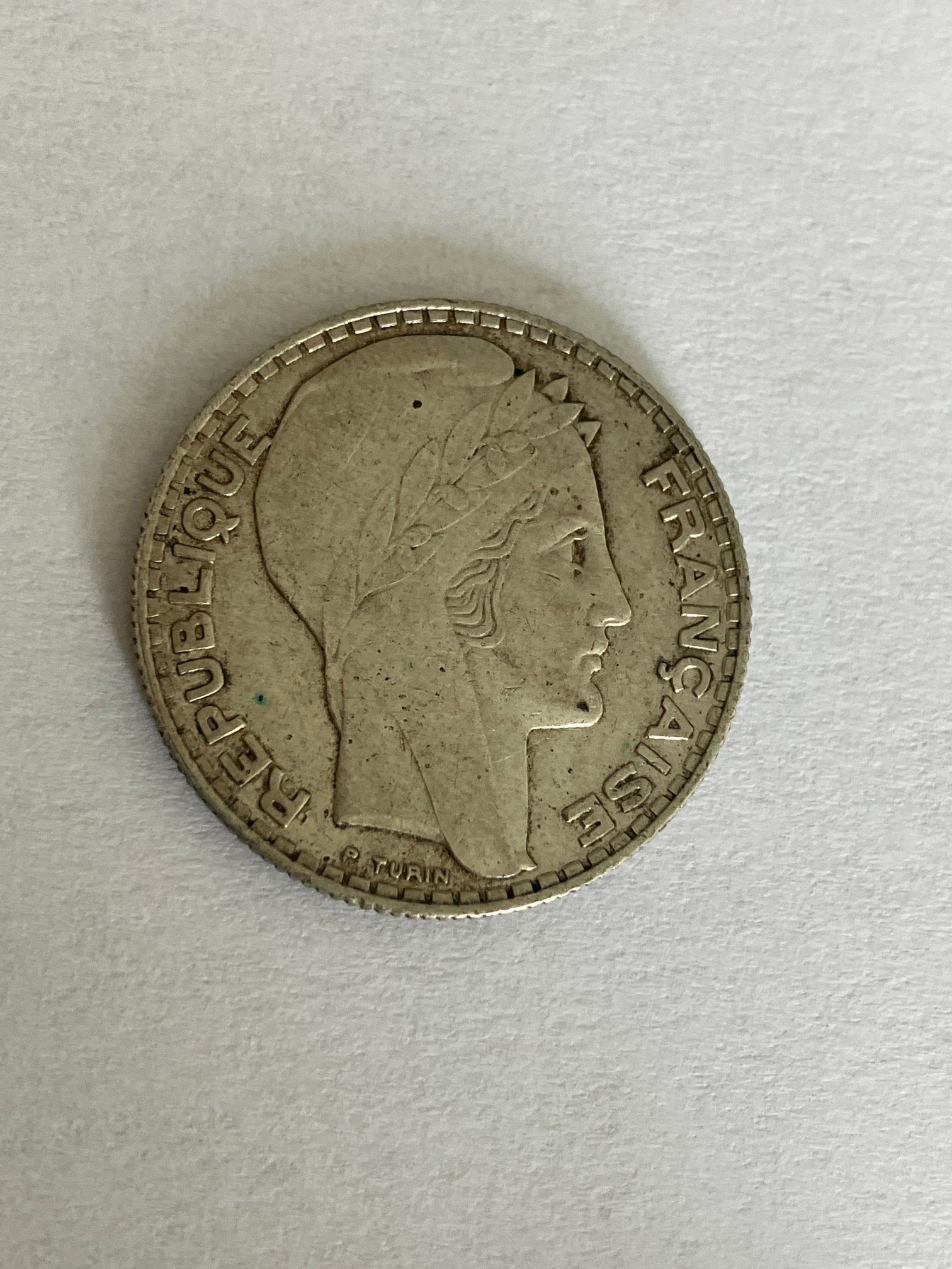10 Francs France 1934